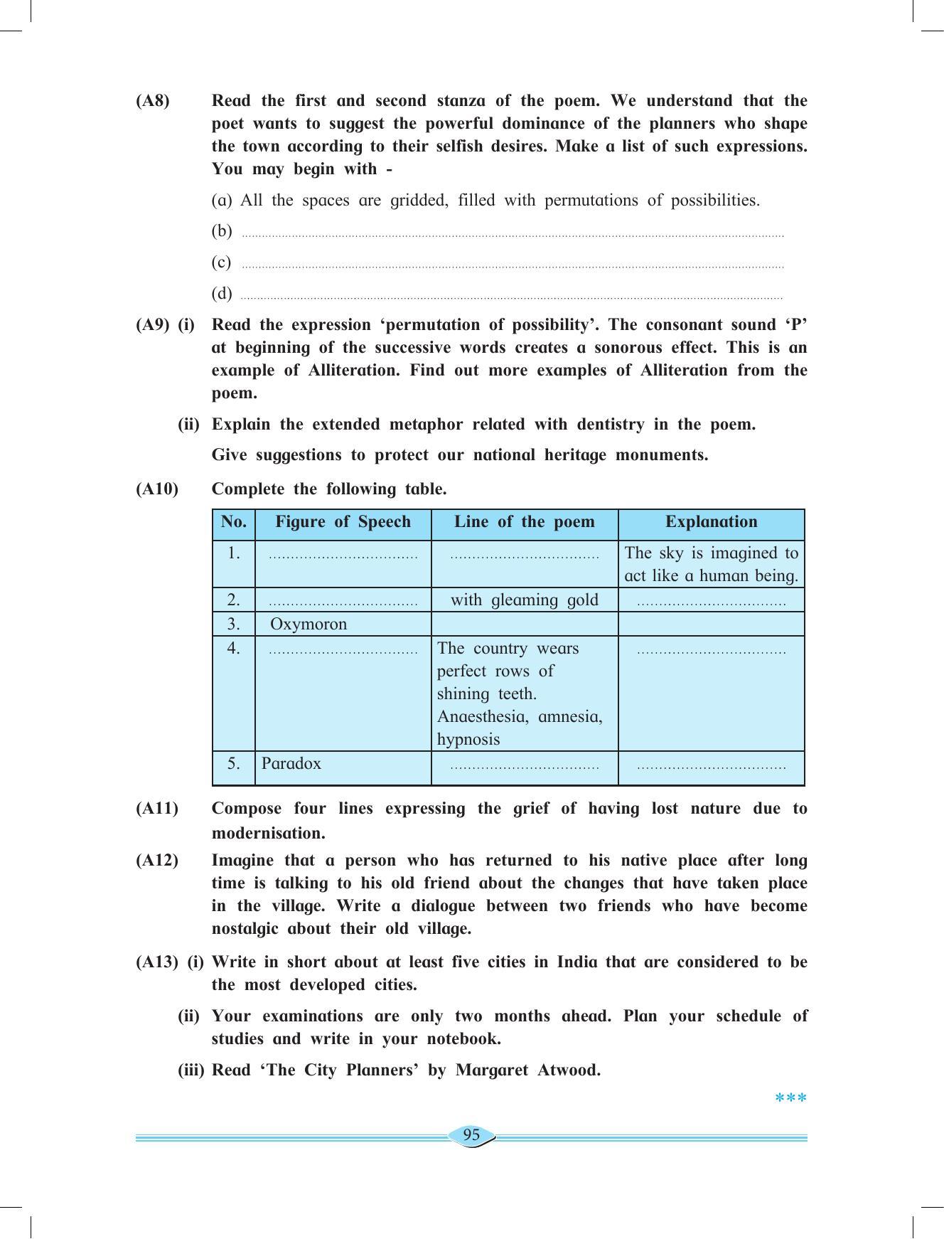 Maharashtra Board Class 11 English Textbook - Page 109
