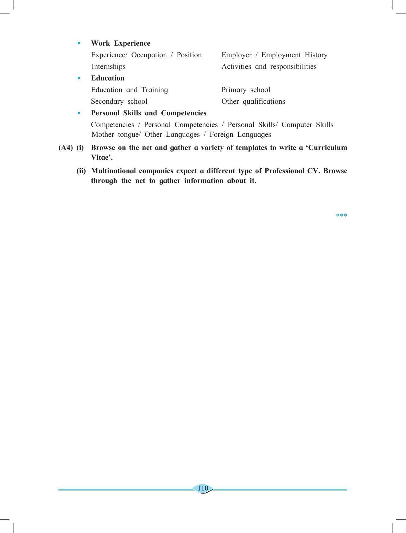 Maharashtra Board Class 11 English Textbook - Page 124