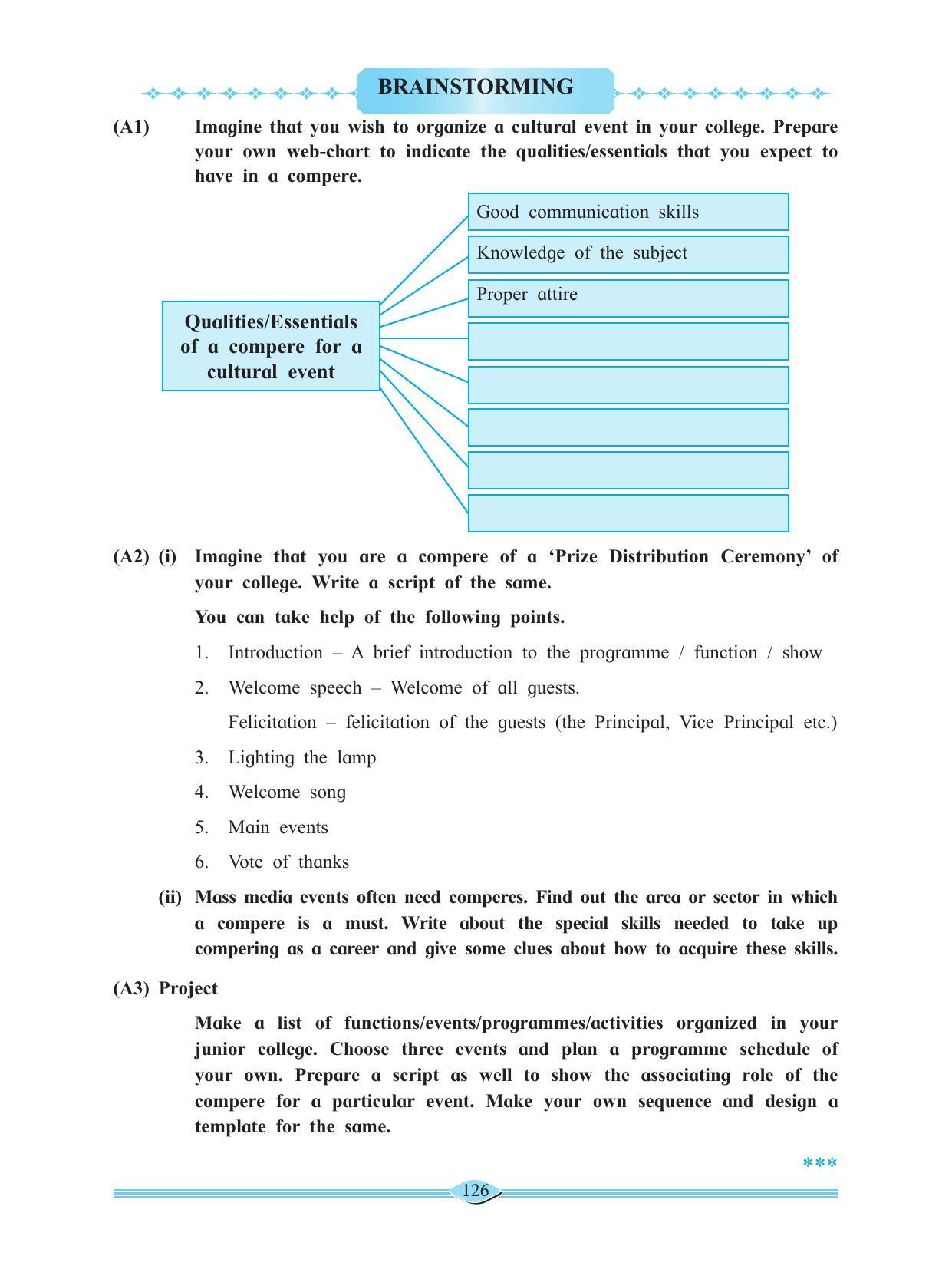 Maharashtra Board Class 11 English Textbook - Page 140
