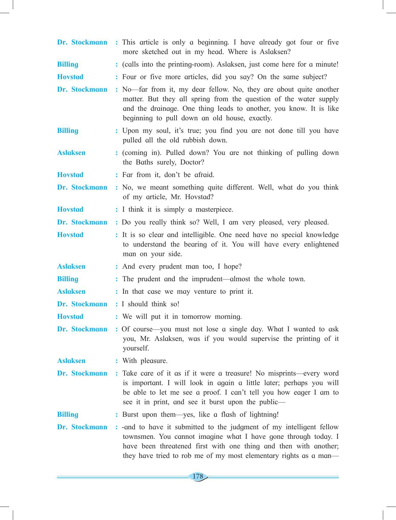 Maharashtra Board Class 11 English Textbook - Page 192