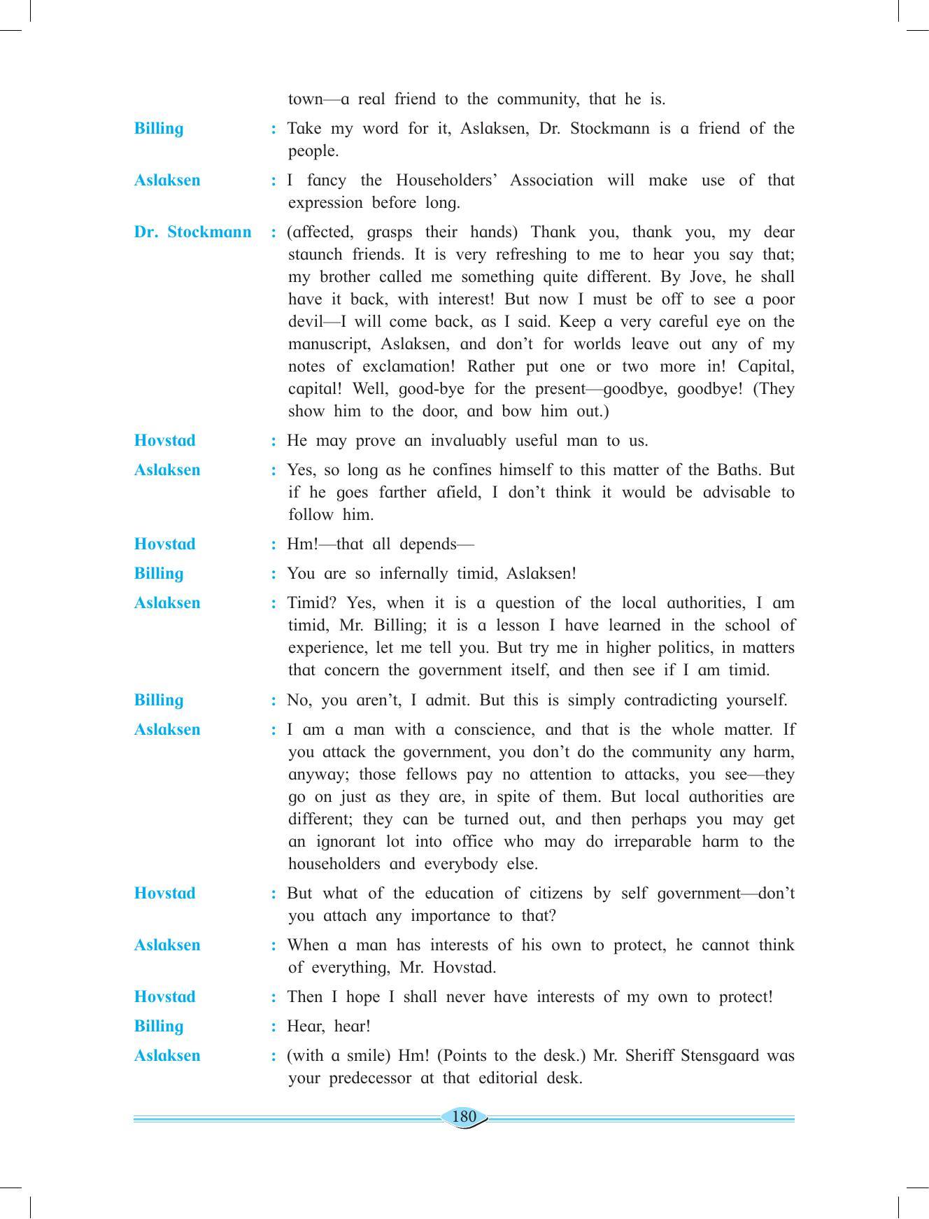Maharashtra Board Class 11 English Textbook - Page 194