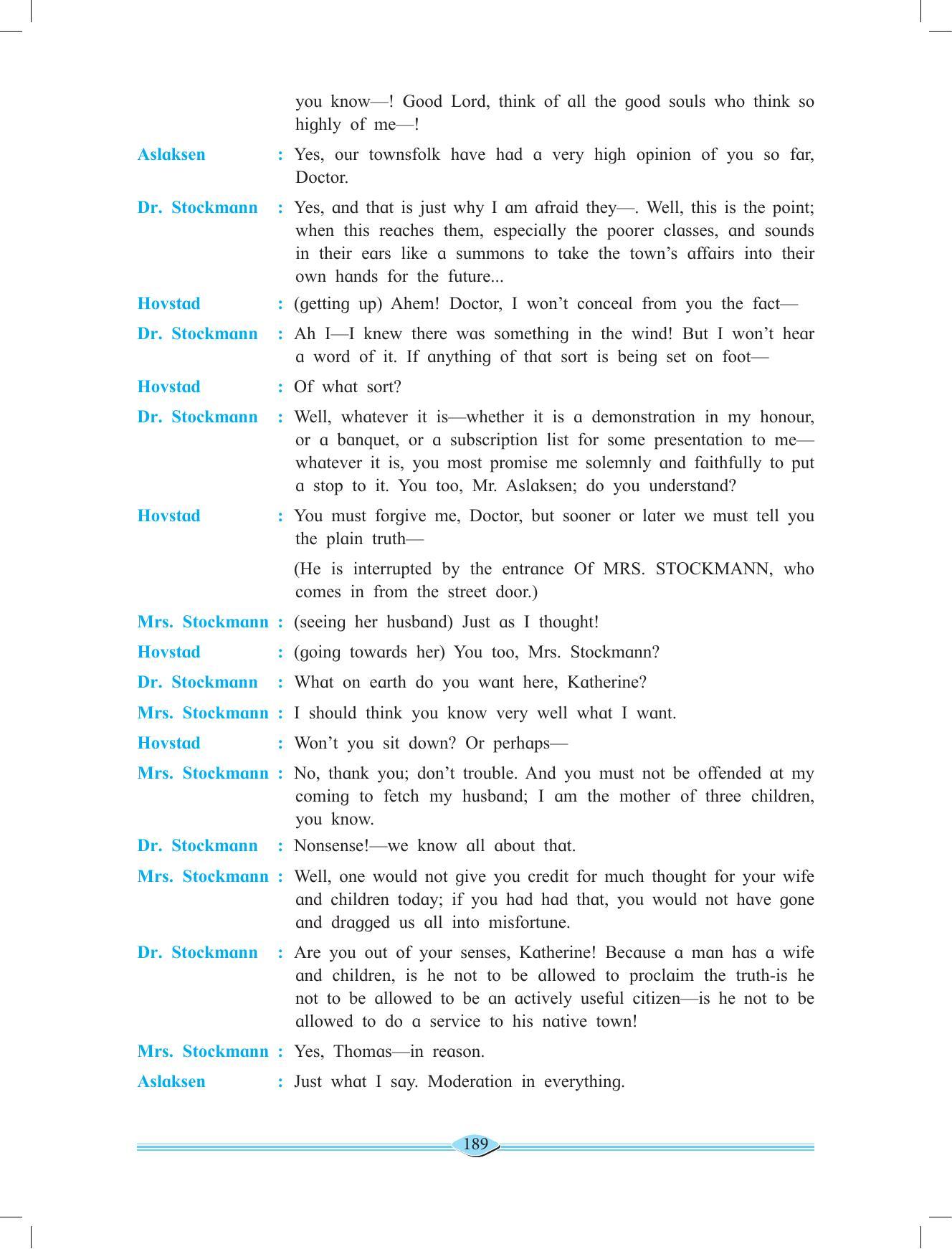 Maharashtra Board Class 11 English Textbook - Page 203