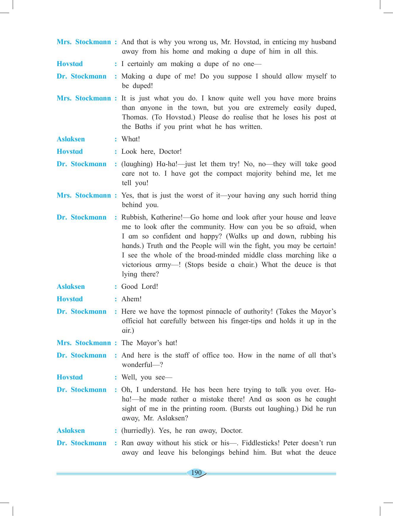 Maharashtra Board Class 11 English Textbook - Page 204