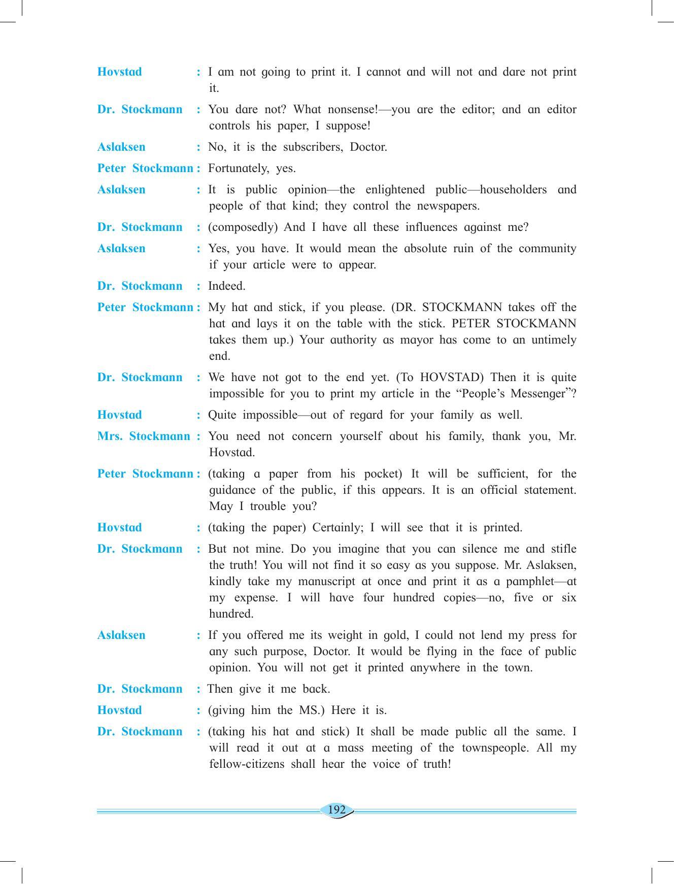 Maharashtra Board Class 11 English Textbook - Page 206