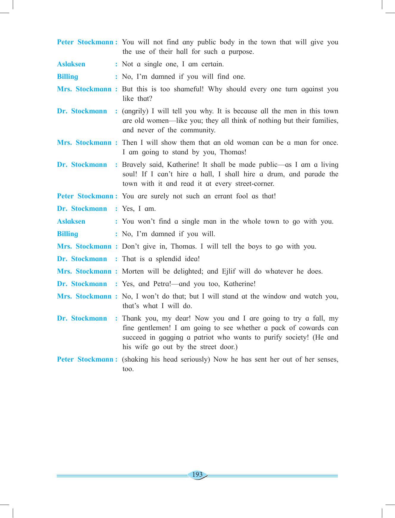 Maharashtra Board Class 11 English Textbook - Page 207