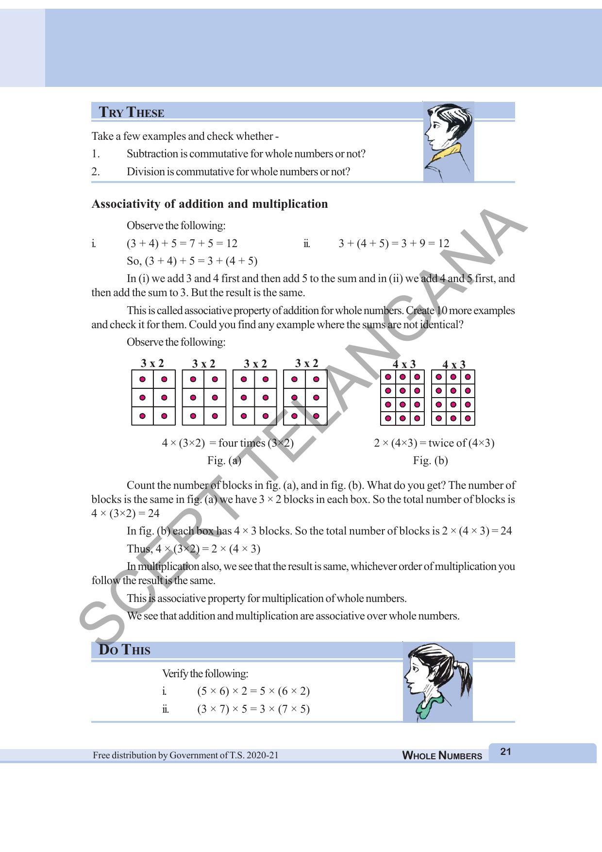 TS SCERT Class 6 Maths  (English Medium) Text Book - Page 29