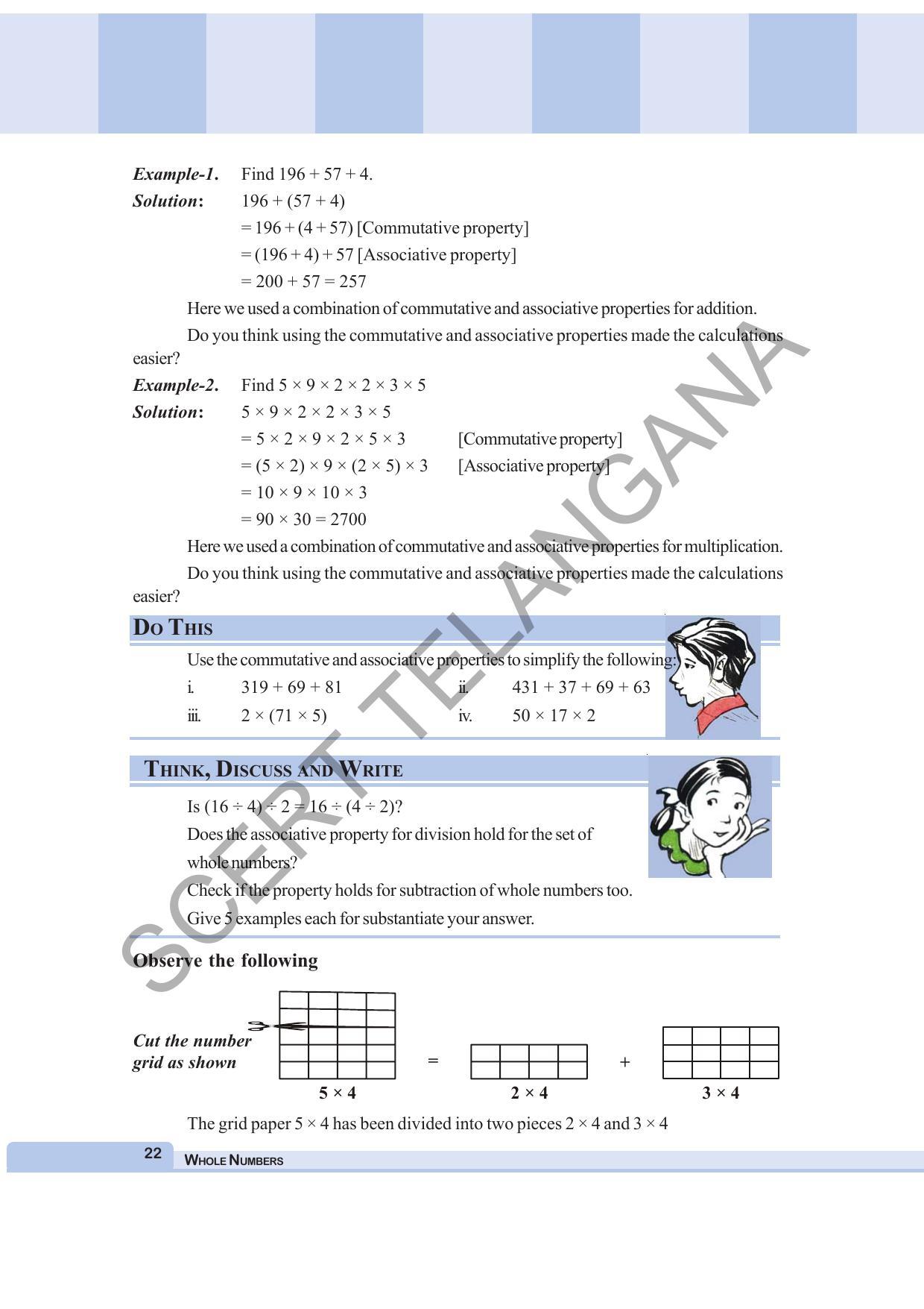 TS SCERT Class 6 Maths  (English Medium) Text Book - Page 30