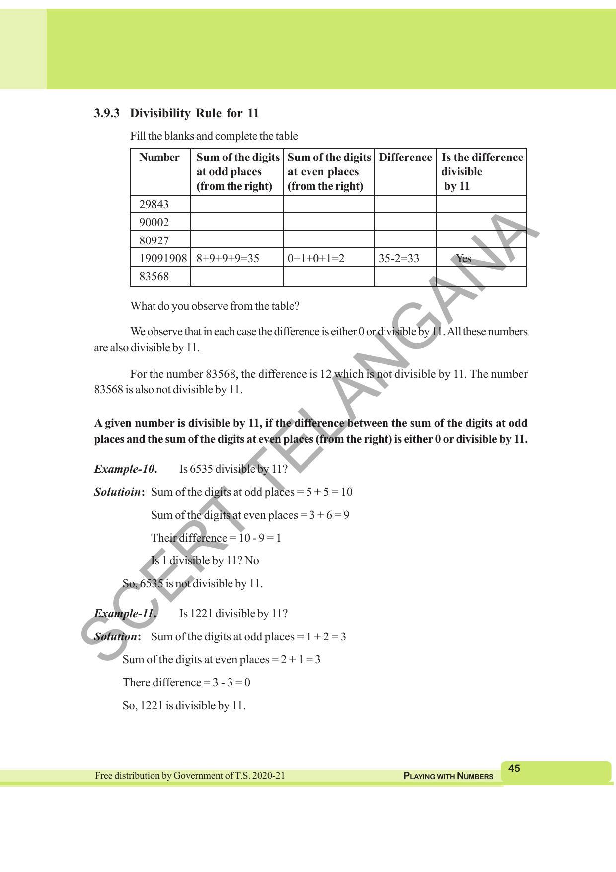 TS SCERT Class 6 Maths  (English Medium) Text Book - Page 53