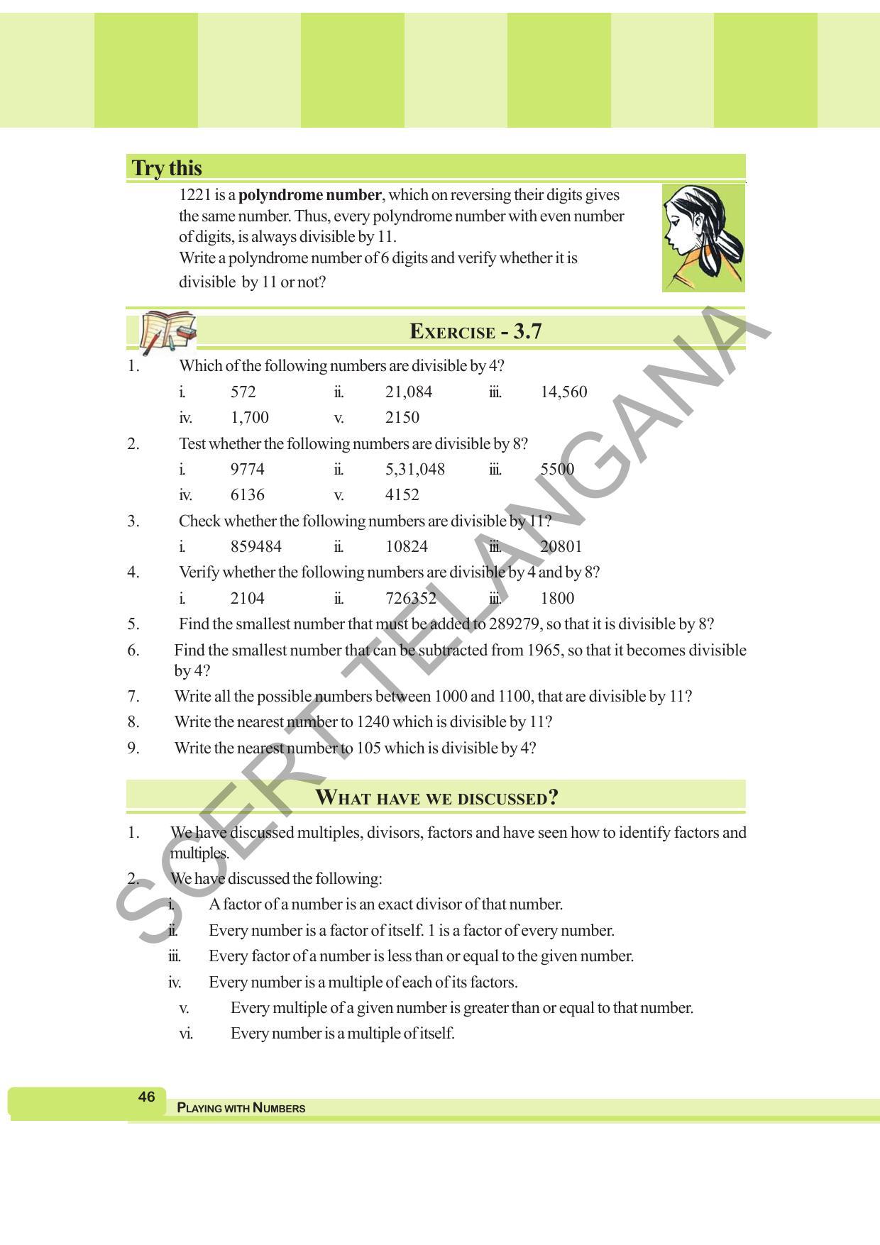 TS SCERT Class 6 Maths  (English Medium) Text Book - Page 54