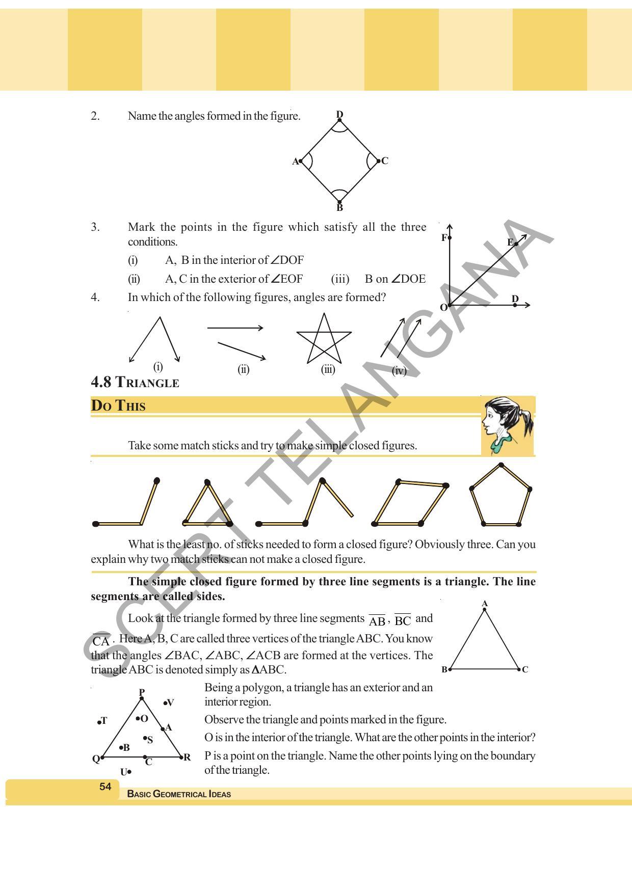 TS SCERT Class 6 Maths  (English Medium) Text Book - Page 62