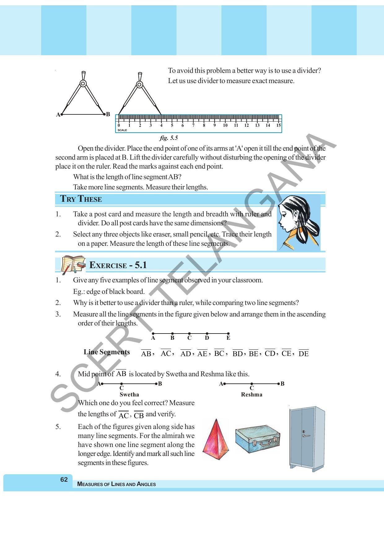 TS SCERT Class 6 Maths  (English Medium) Text Book - Page 70