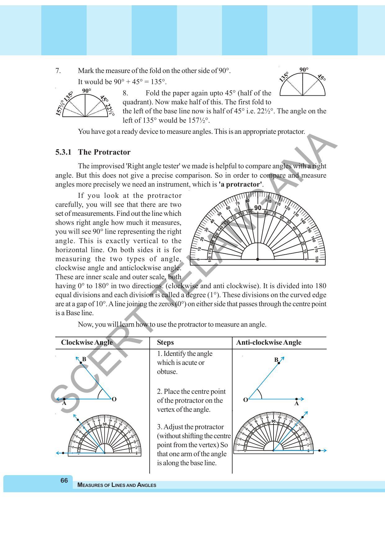 TS SCERT Class 6 Maths  (English Medium) Text Book - Page 74
