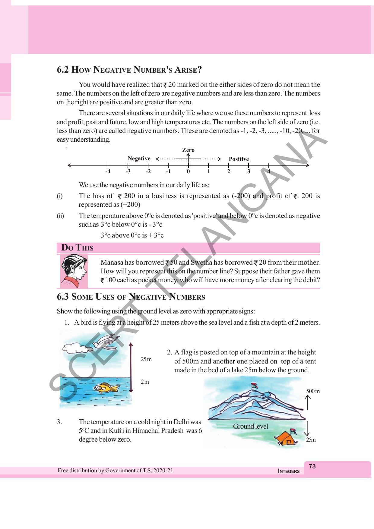 TS SCERT Class 6 Maths  (English Medium) Text Book - Page 81