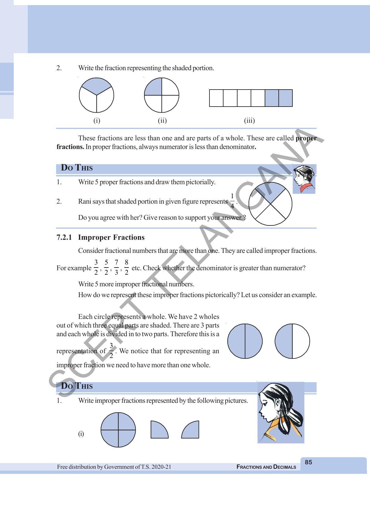 TS SCERT Class 6 Maths  (English Medium) Text Book - Page 93