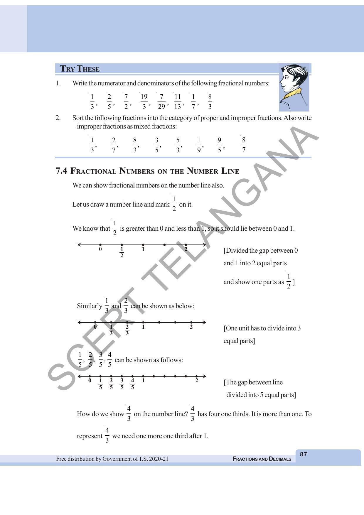 TS SCERT Class 6 Maths  (English Medium) Text Book - Page 95