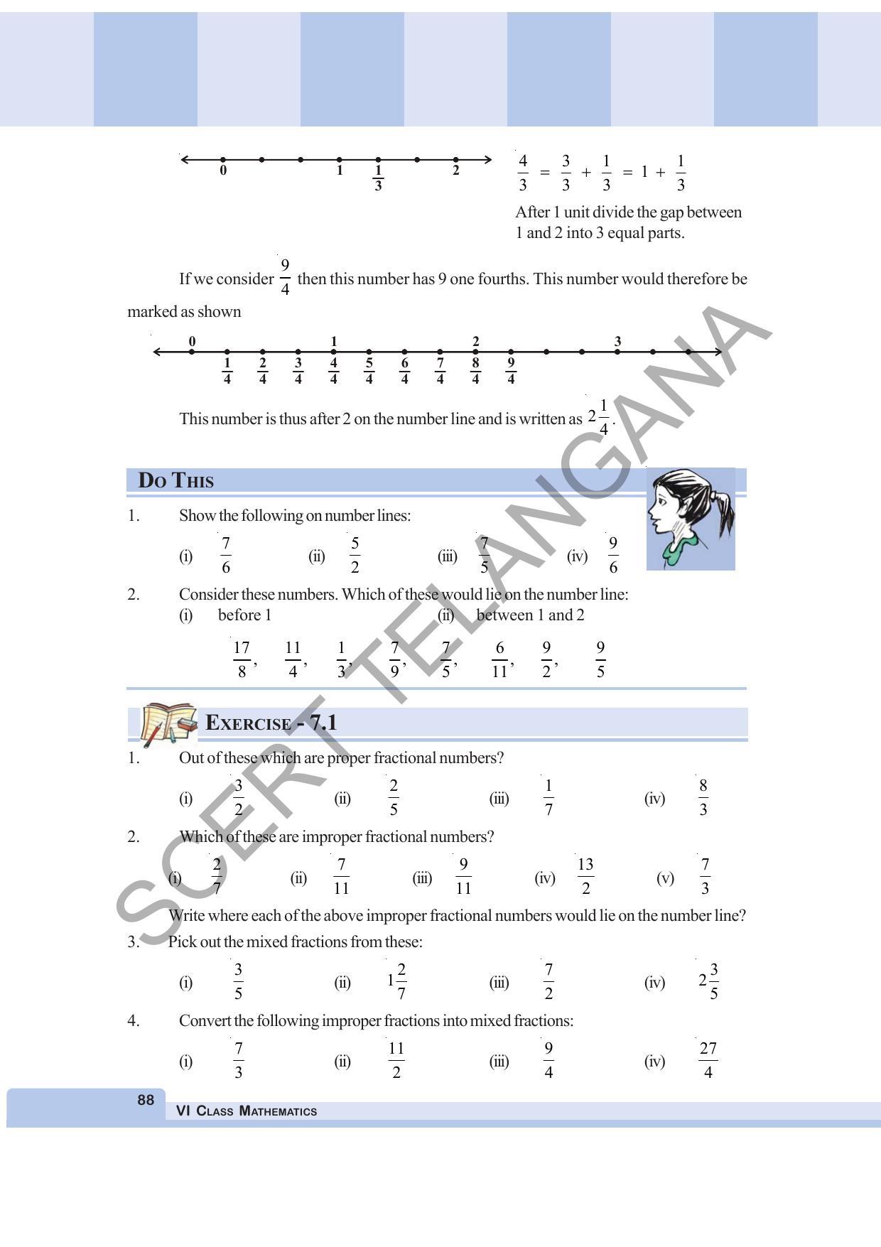 TS SCERT Class 6 Maths  (English Medium) Text Book - Page 96