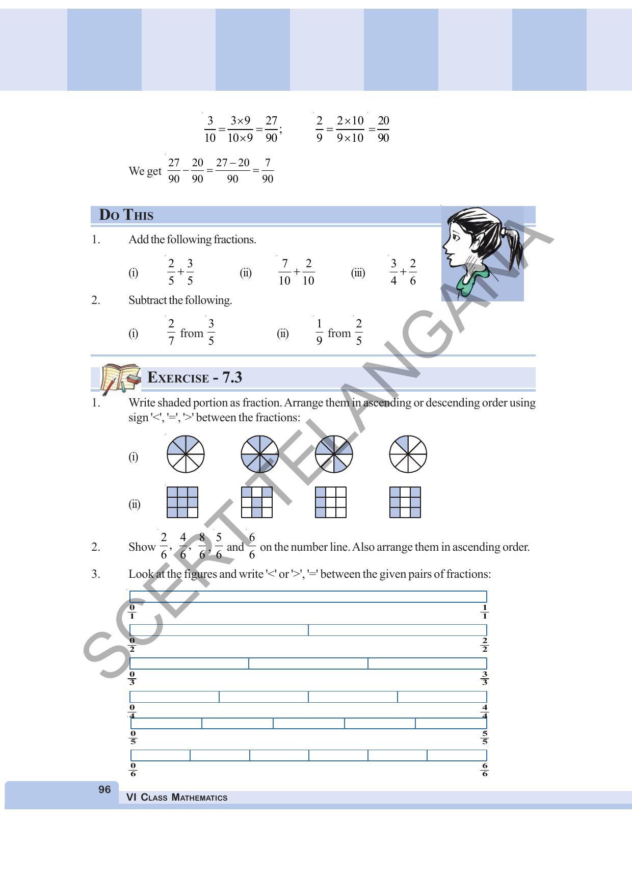 TS SCERT Class 6 Maths  (English Medium) Text Book - Page 104