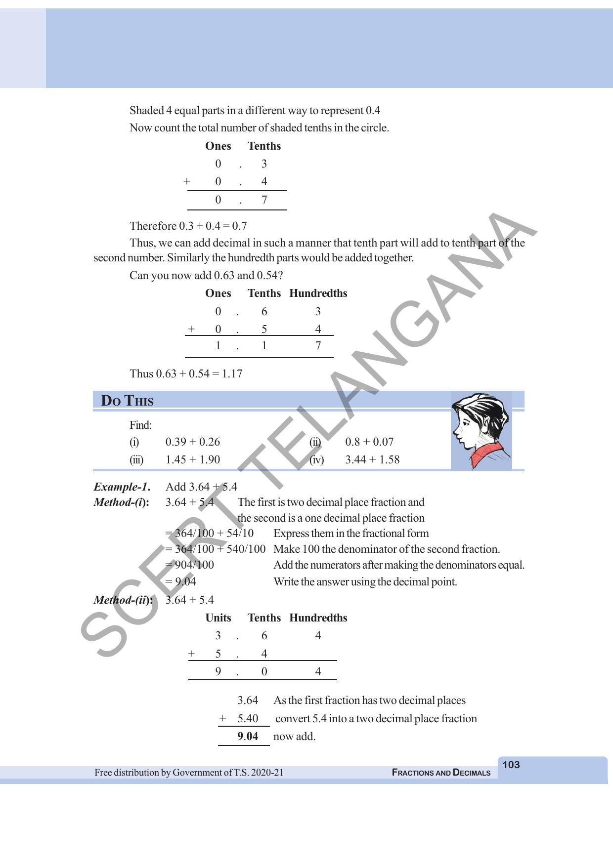 TS SCERT Class 6 Maths  (English Medium) Text Book - Page 111