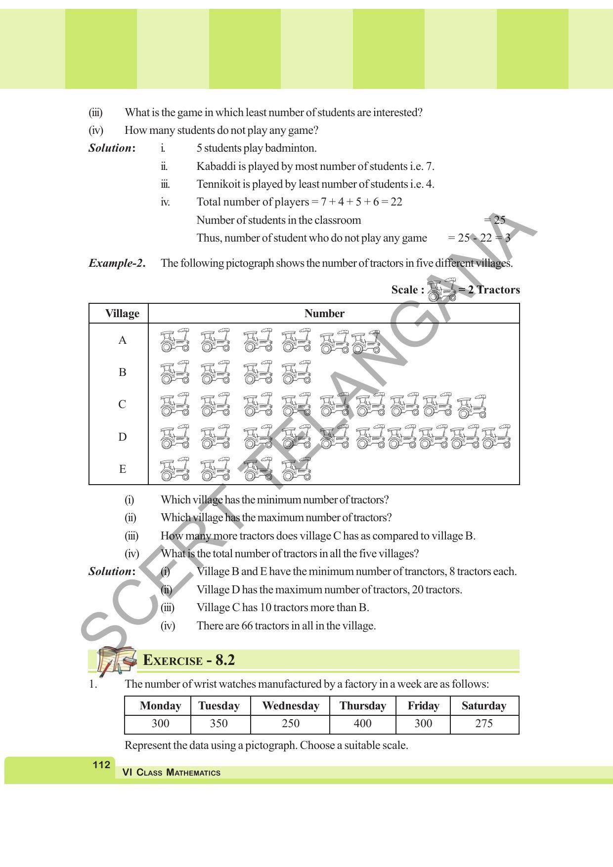 TS SCERT Class 6 Maths  (English Medium) Text Book - Page 120