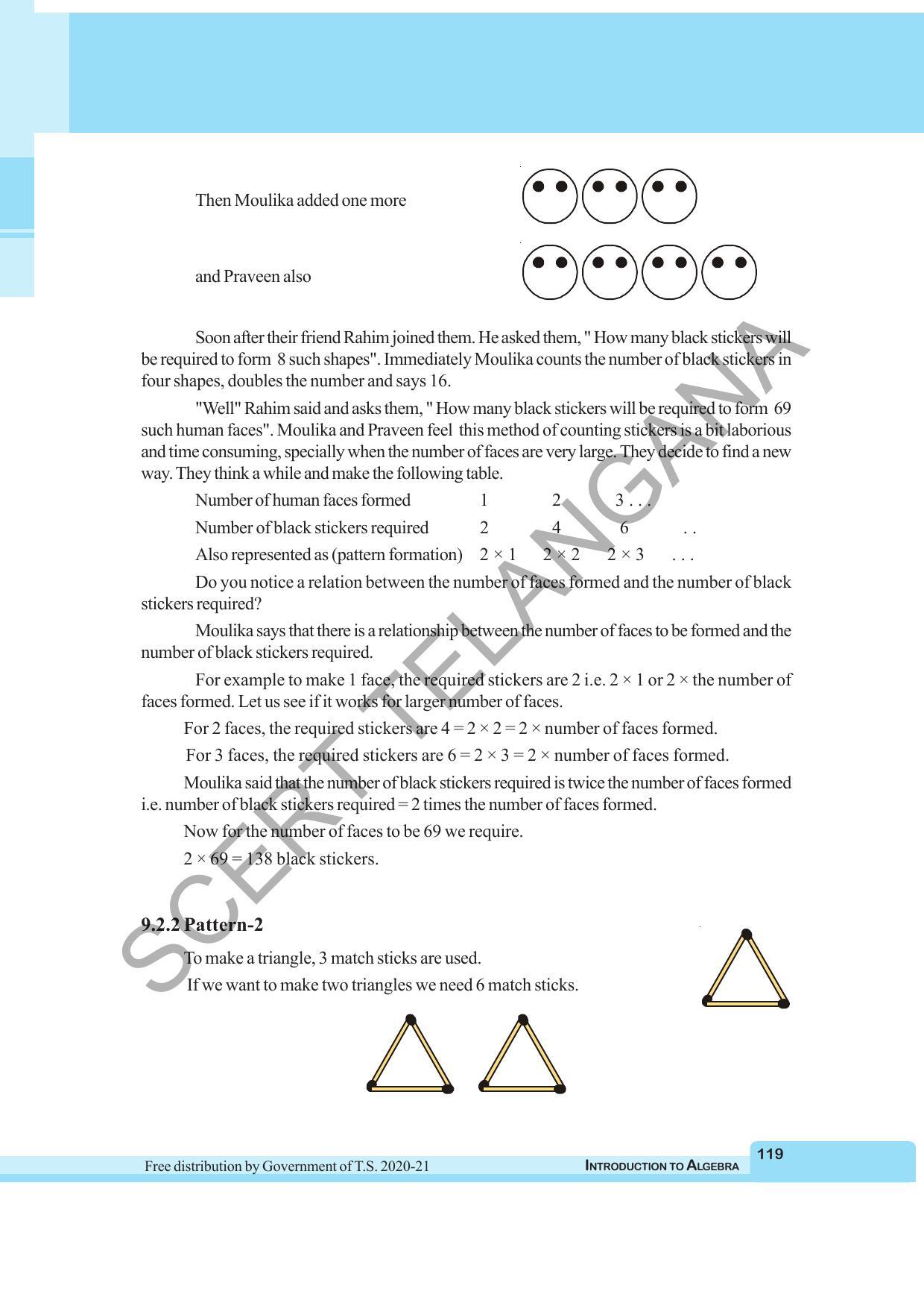 TS SCERT Class 6 Maths  (English Medium) Text Book - Page 127