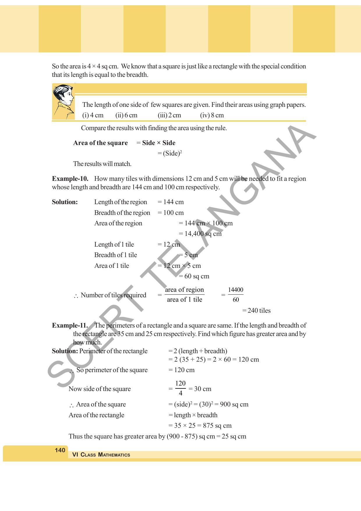 TS SCERT Class 6 Maths  (English Medium) Text Book - Page 148