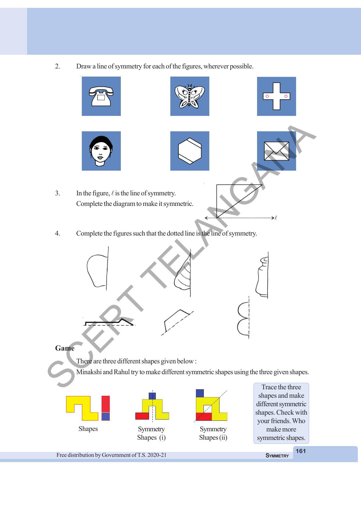 TS SCERT Class 6 Maths  (English Medium) Text Book - Page 169