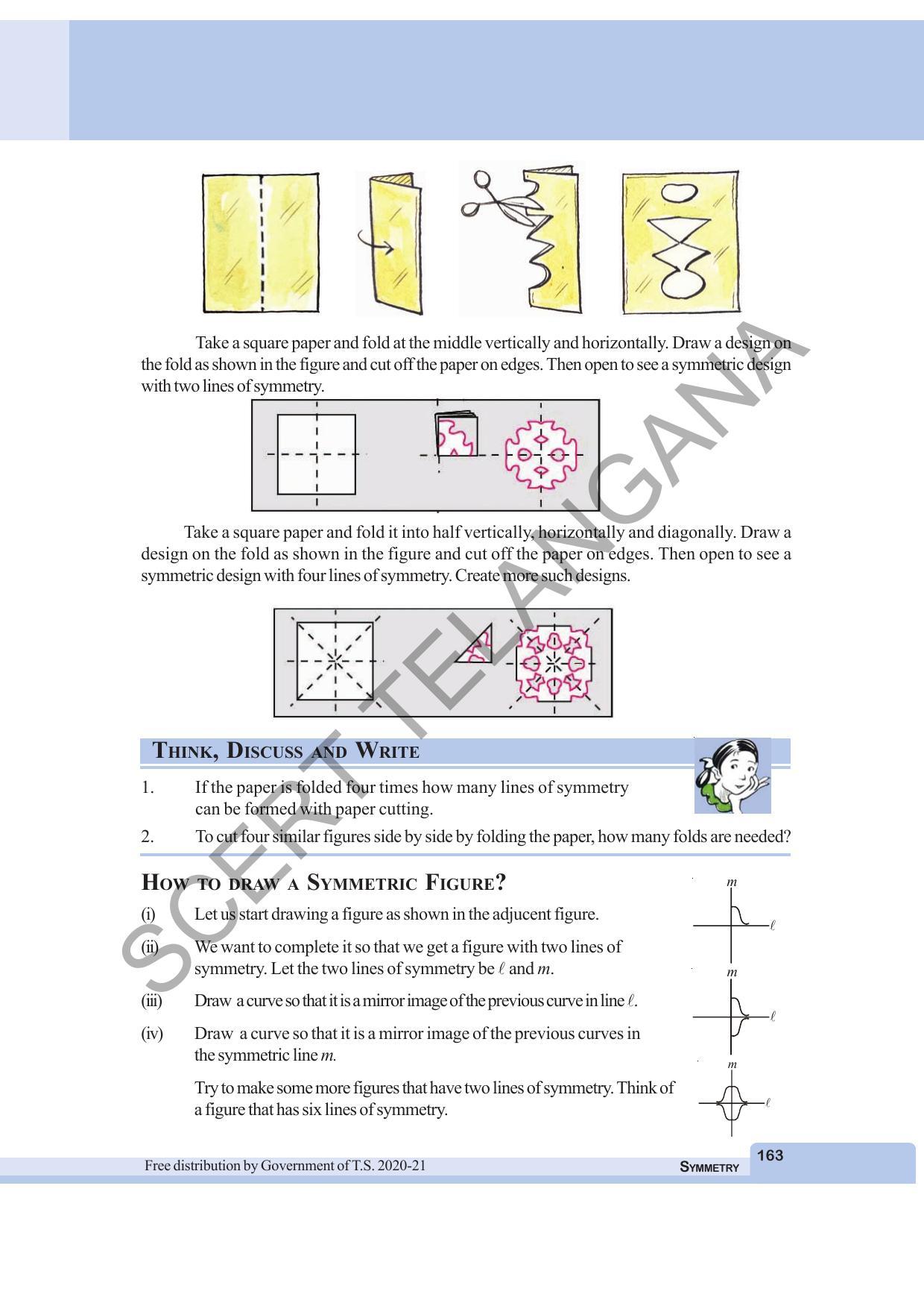 TS SCERT Class 6 Maths  (English Medium) Text Book - Page 171