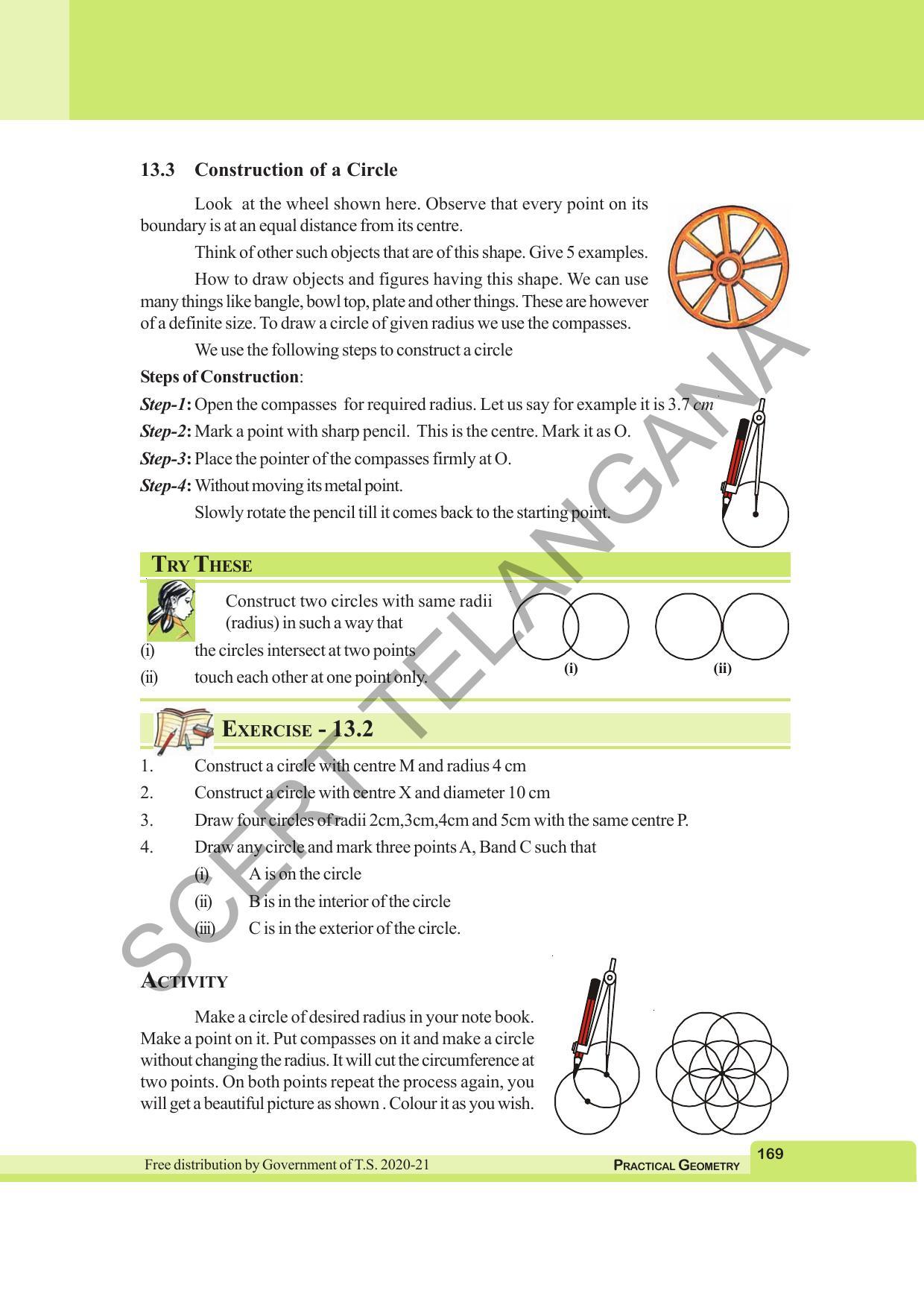 TS SCERT Class 6 Maths  (English Medium) Text Book - Page 177