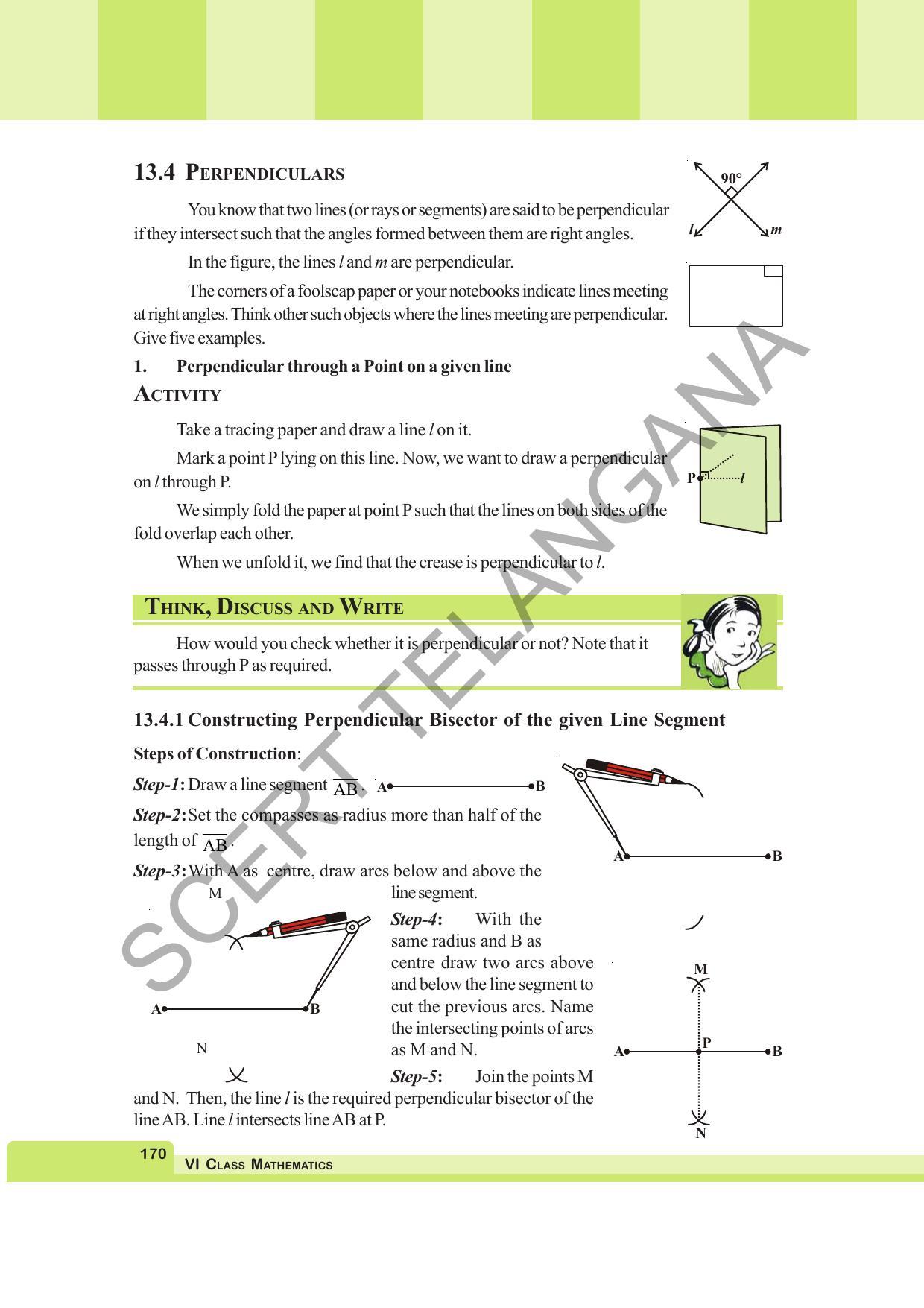 TS SCERT Class 6 Maths  (English Medium) Text Book - Page 178