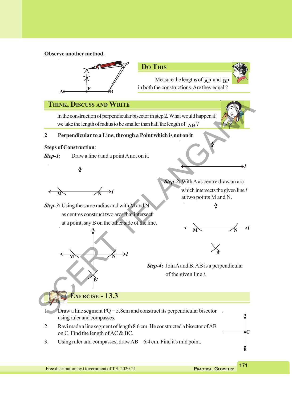 TS SCERT Class 6 Maths  (English Medium) Text Book - Page 179