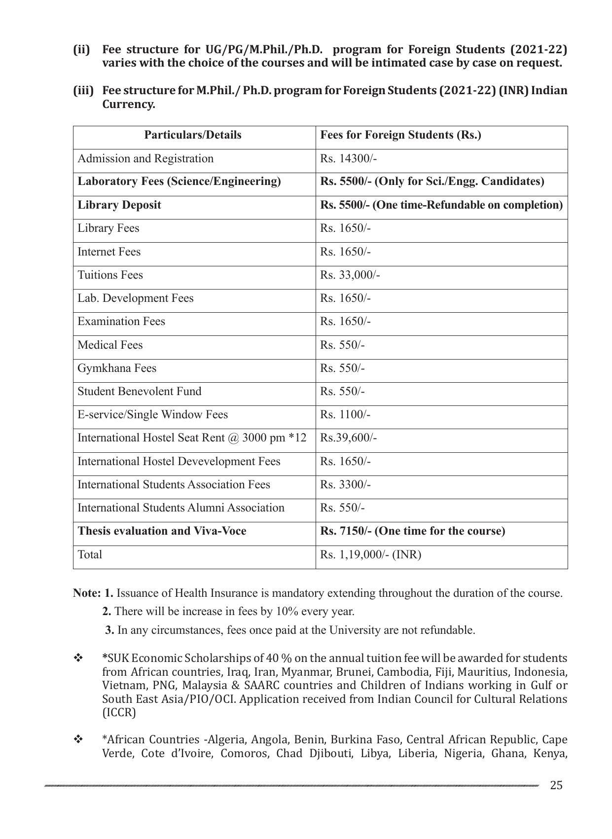 phd prospectus shivaji university