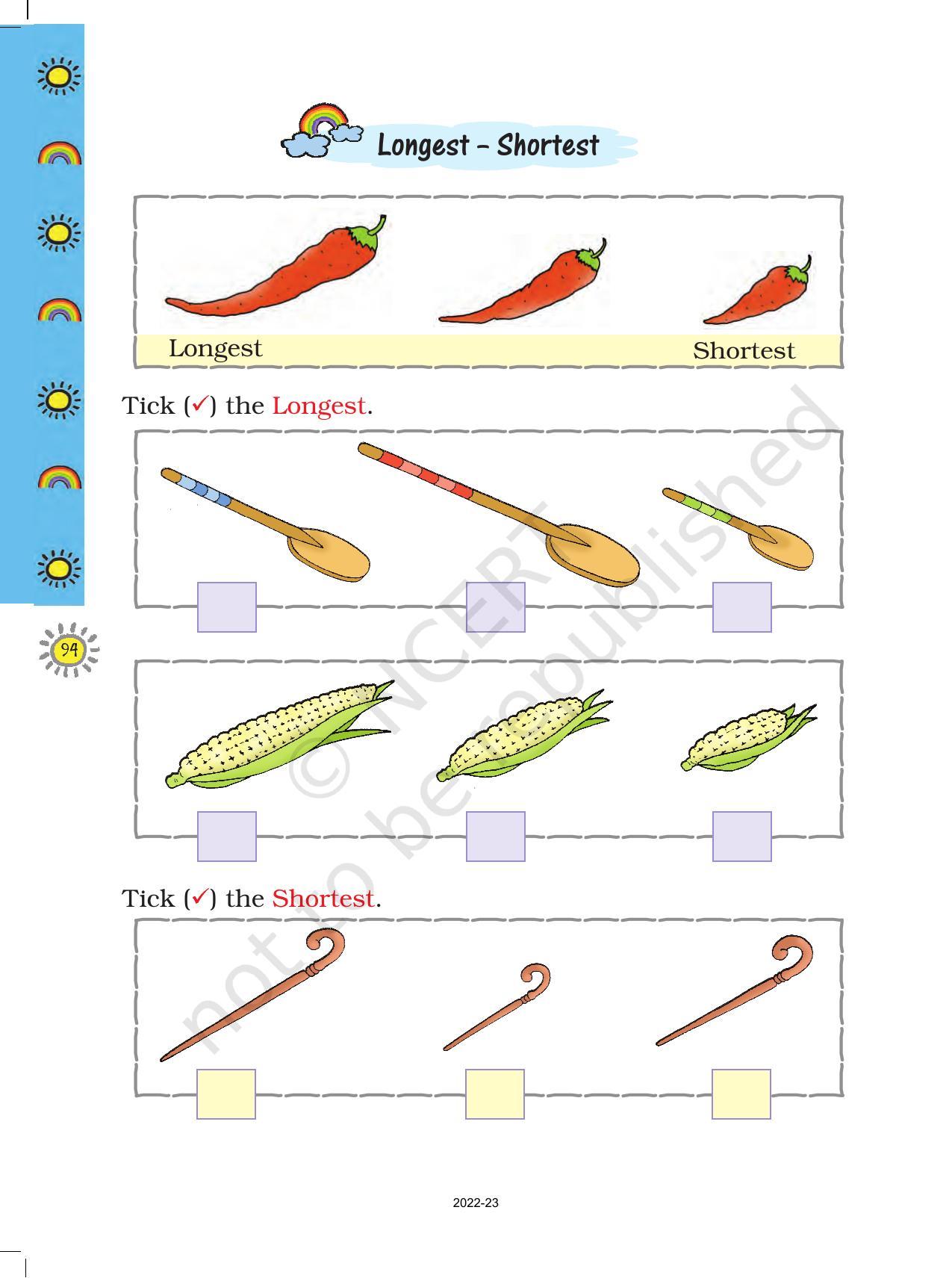 Ncert Book For Class 1 Maths Chapter 7 Measurement Indcareer Schools