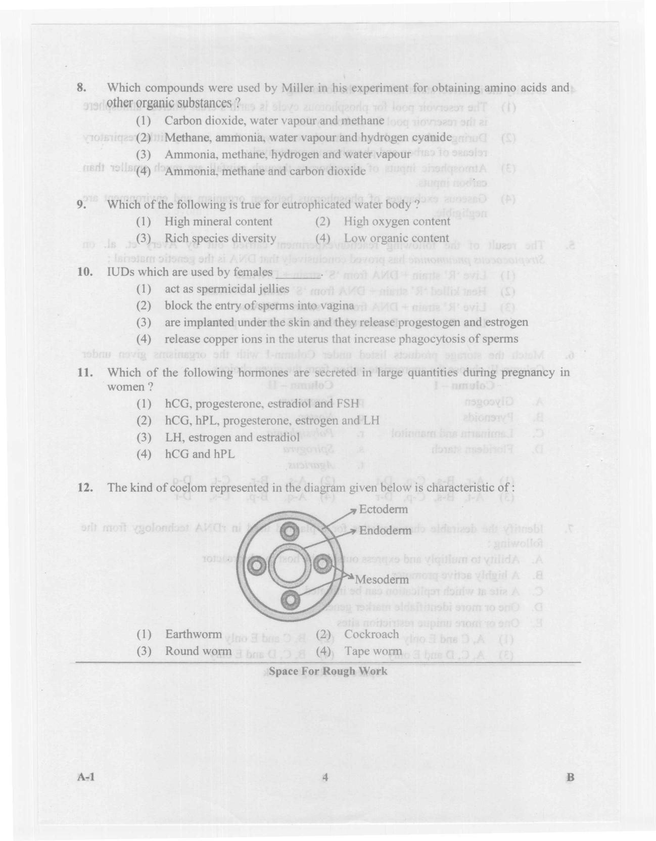 KCET Biology 2014 Question Papers - Page 4