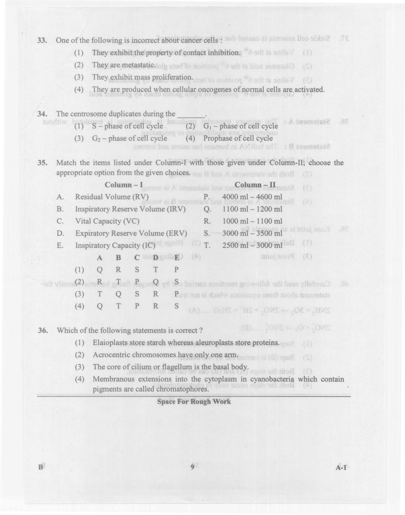 KCET Biology 2014 Question Papers - Page 9