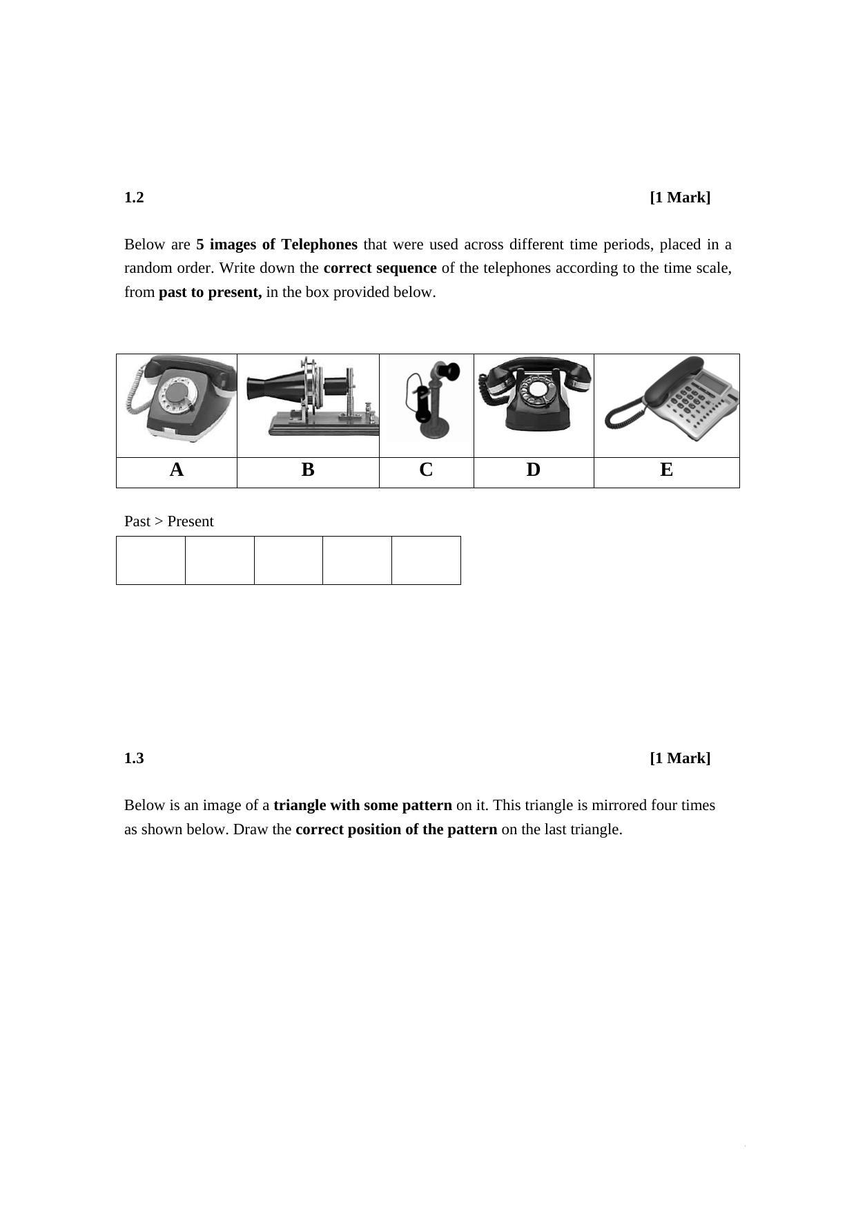 CEED 2010 Question Paper - Page 3