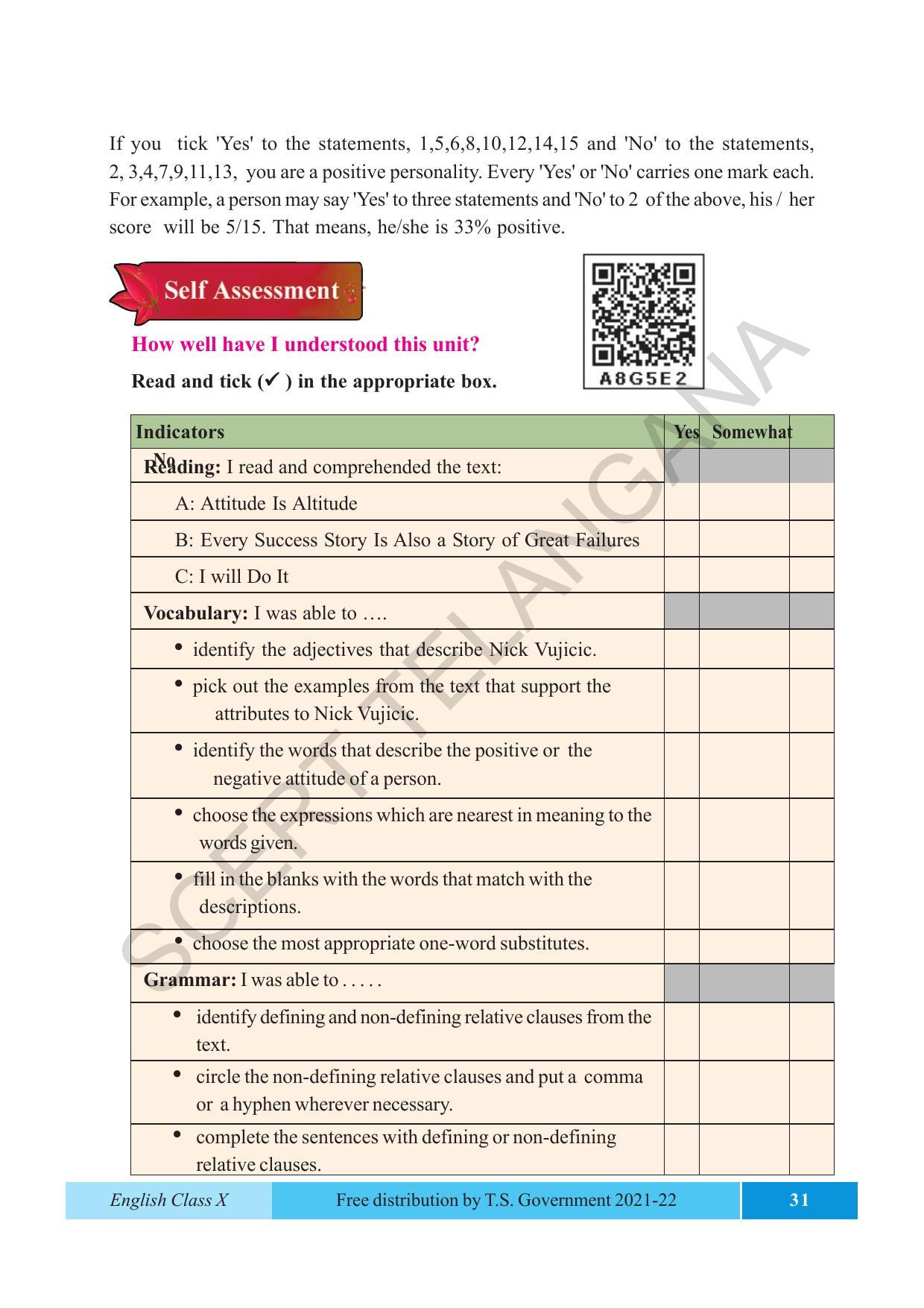 TS SCERT Class 10 EnglishText Book - Page 41