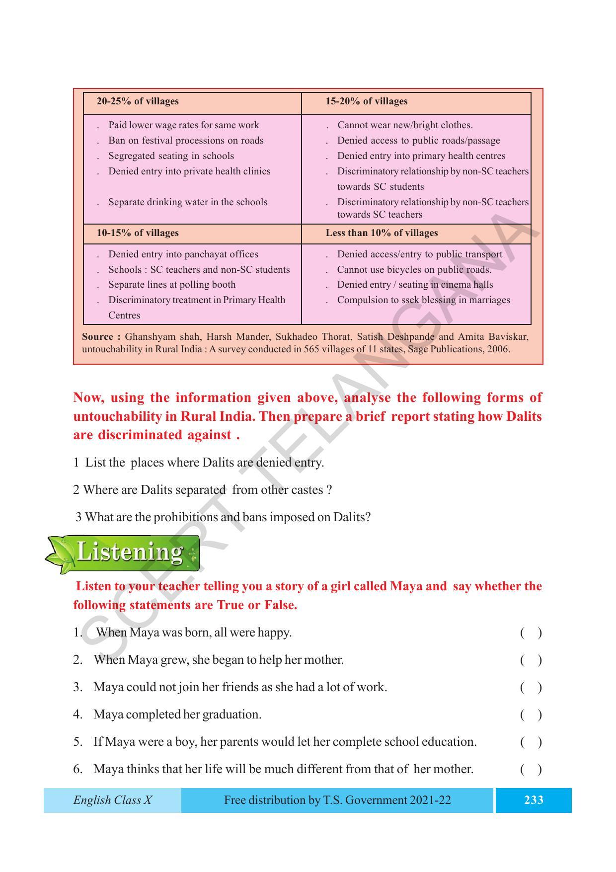 TS SCERT Class 10 EnglishText Book - Page 243