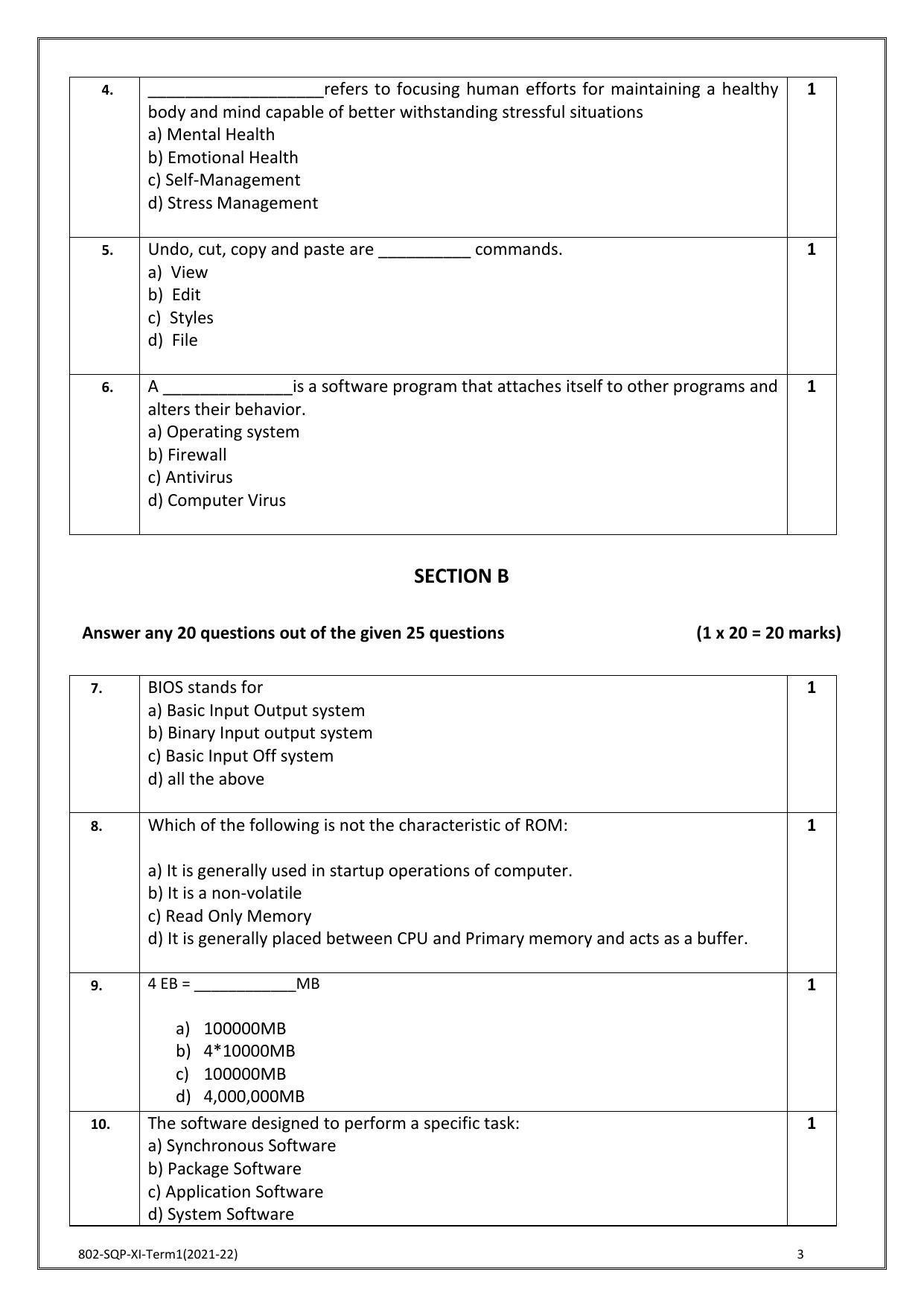 class 10 information technology assignment