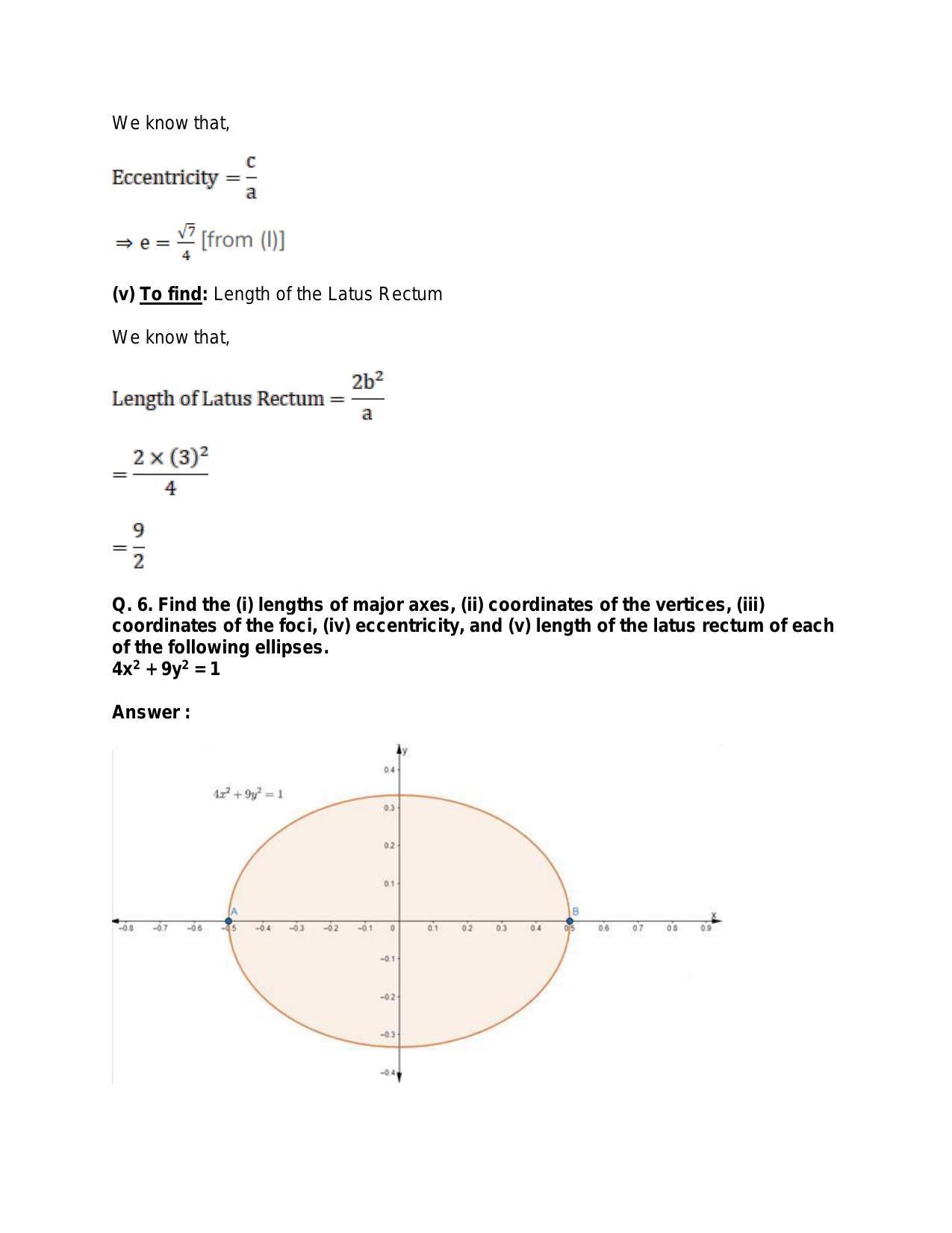 Chapter 23: Ellipse: RS Aggarwal Class 11 Solutions  - Page 14