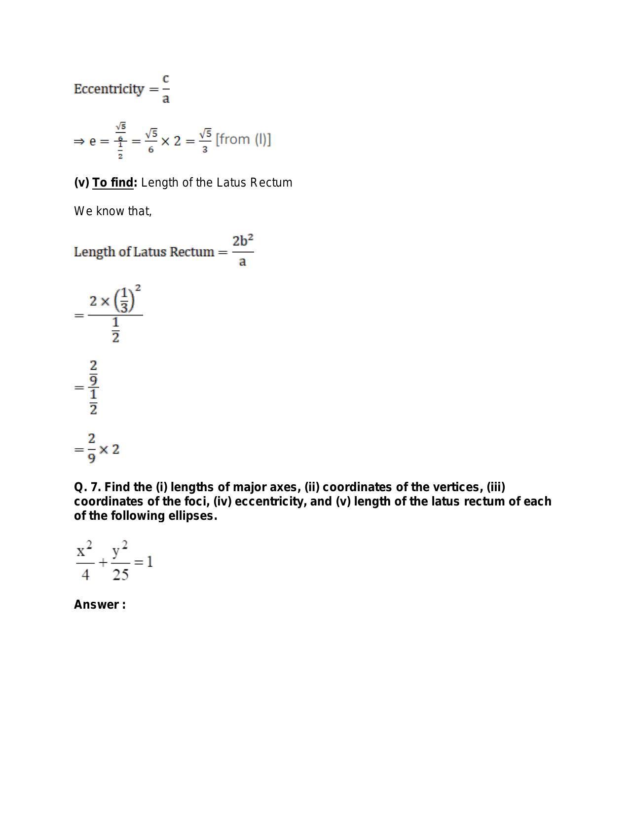 Chapter 23: Ellipse: RS Aggarwal Class 11 Solutions  - Page 17