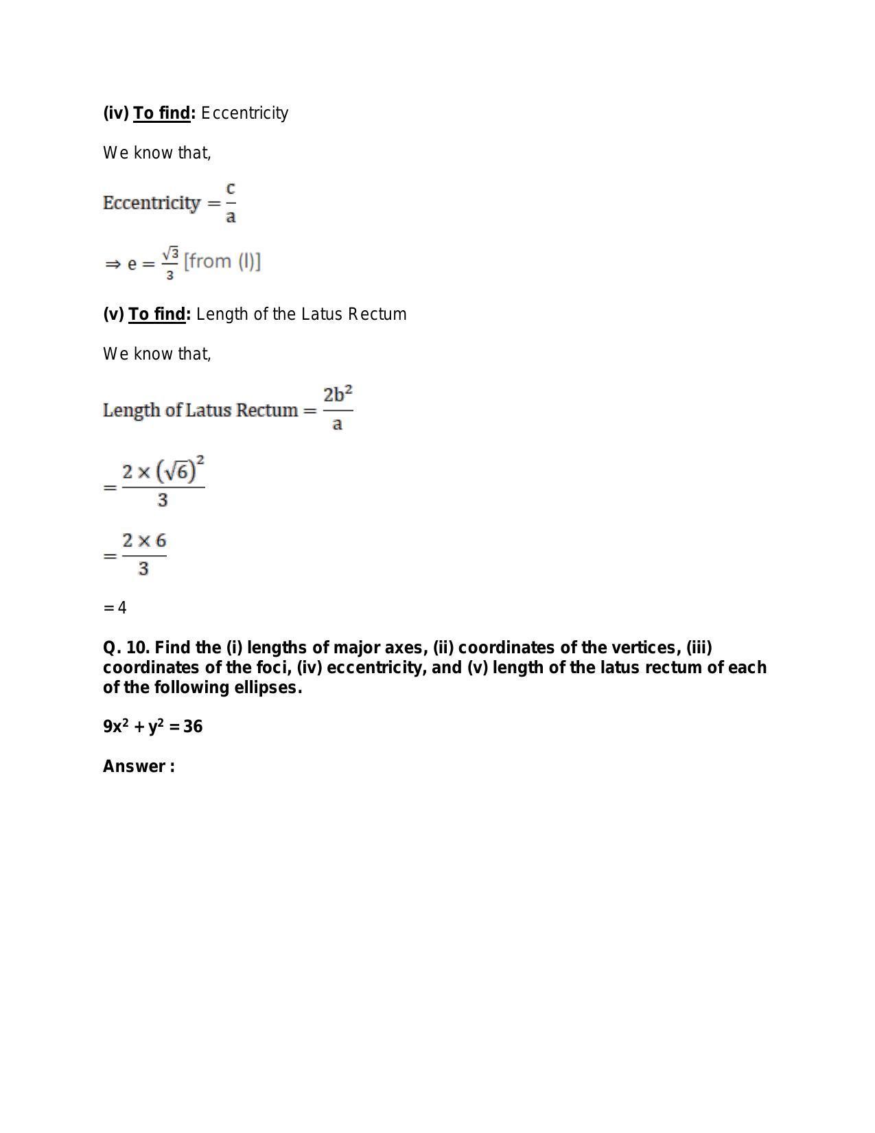 Chapter 23: Ellipse: RS Aggarwal Class 11 Solutions  - Page 25
