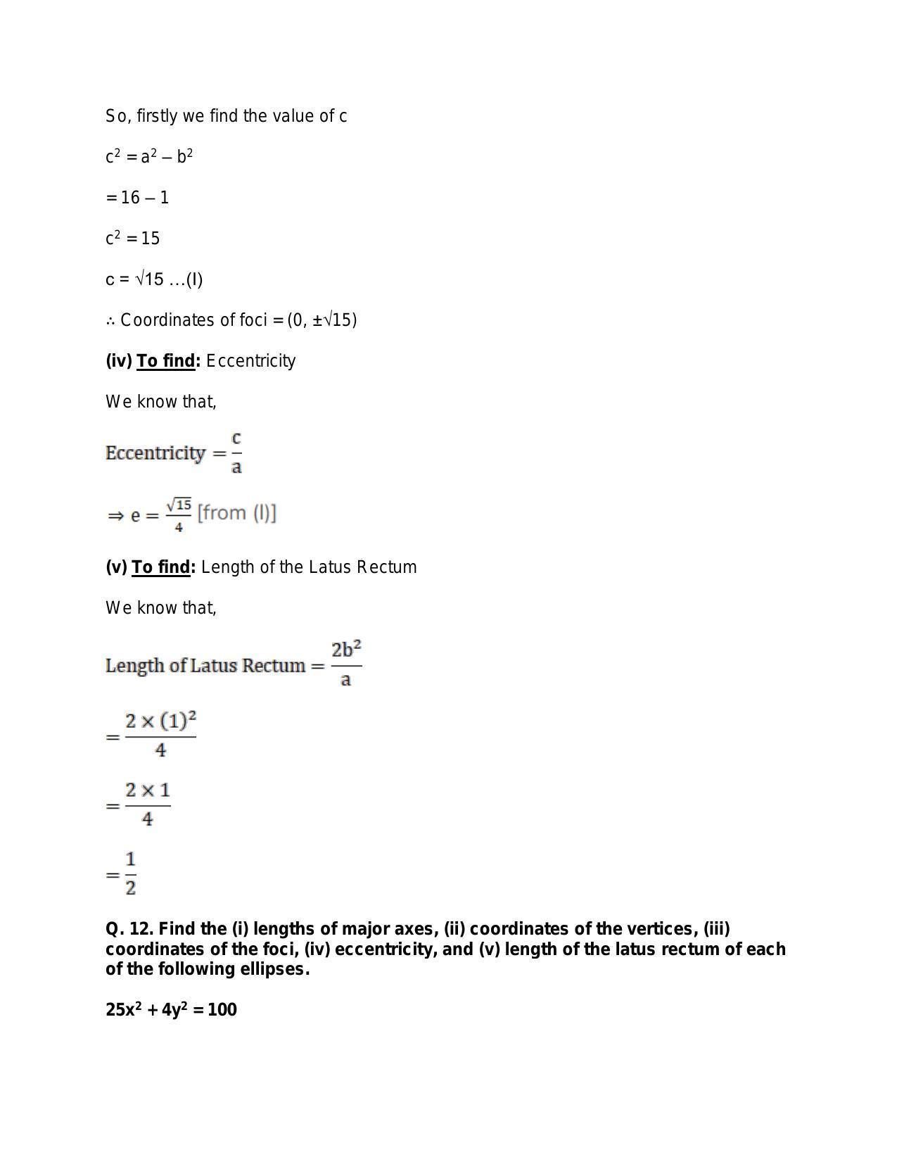 Chapter 23: Ellipse: RS Aggarwal Class 11 Solutions  - Page 31