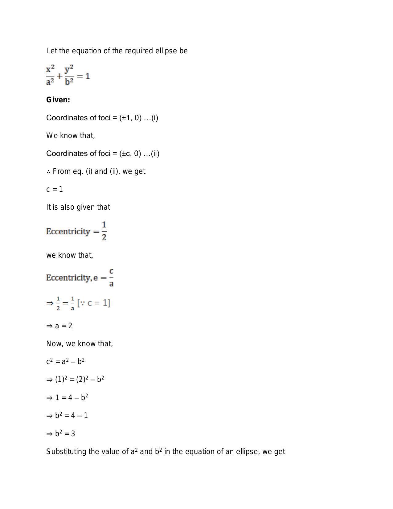 Chapter 23: Ellipse: RS Aggarwal Class 11 Solutions  - Page 42
