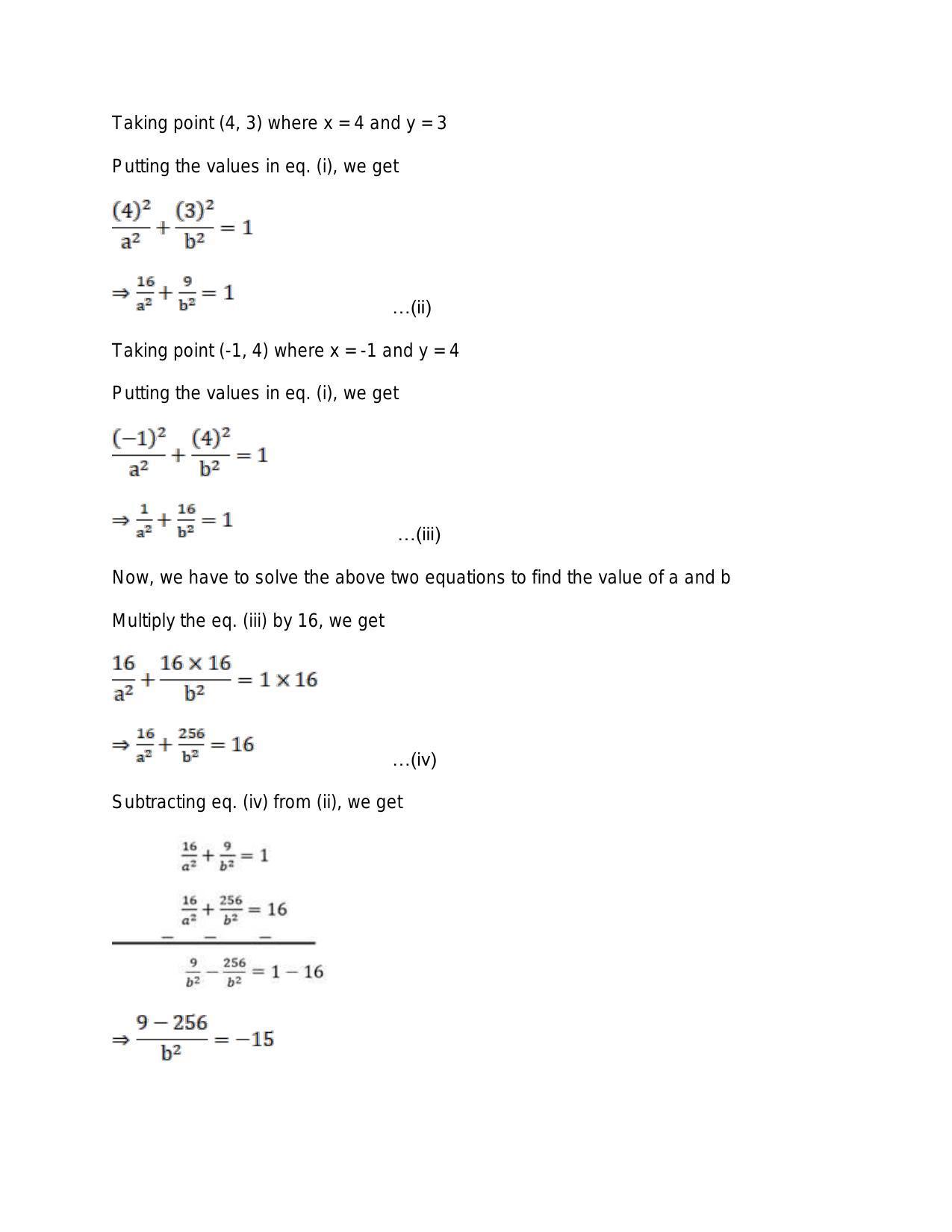 Chapter 23: Ellipse: RS Aggarwal Class 11 Solutions  - Page 46