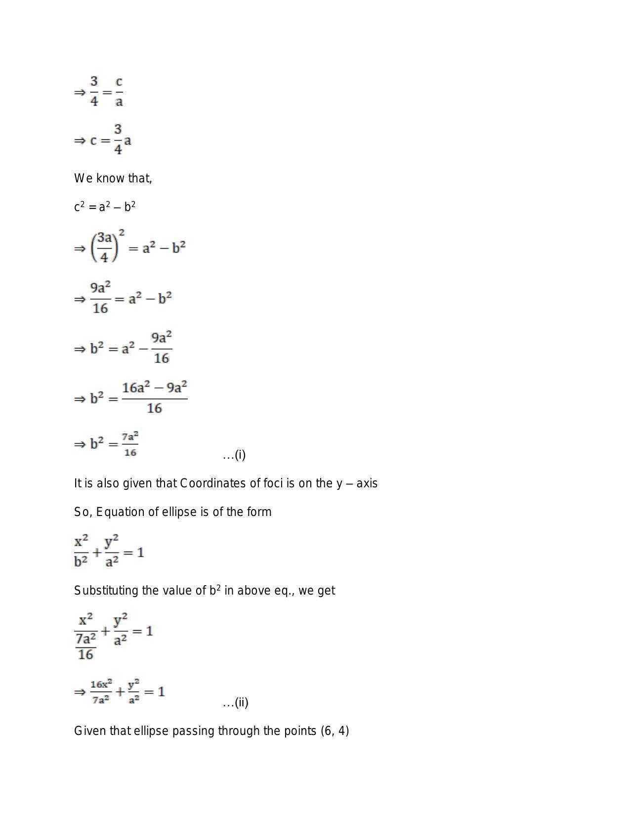 Chapter 23: Ellipse: RS Aggarwal Class 11 Solutions  - Page 49