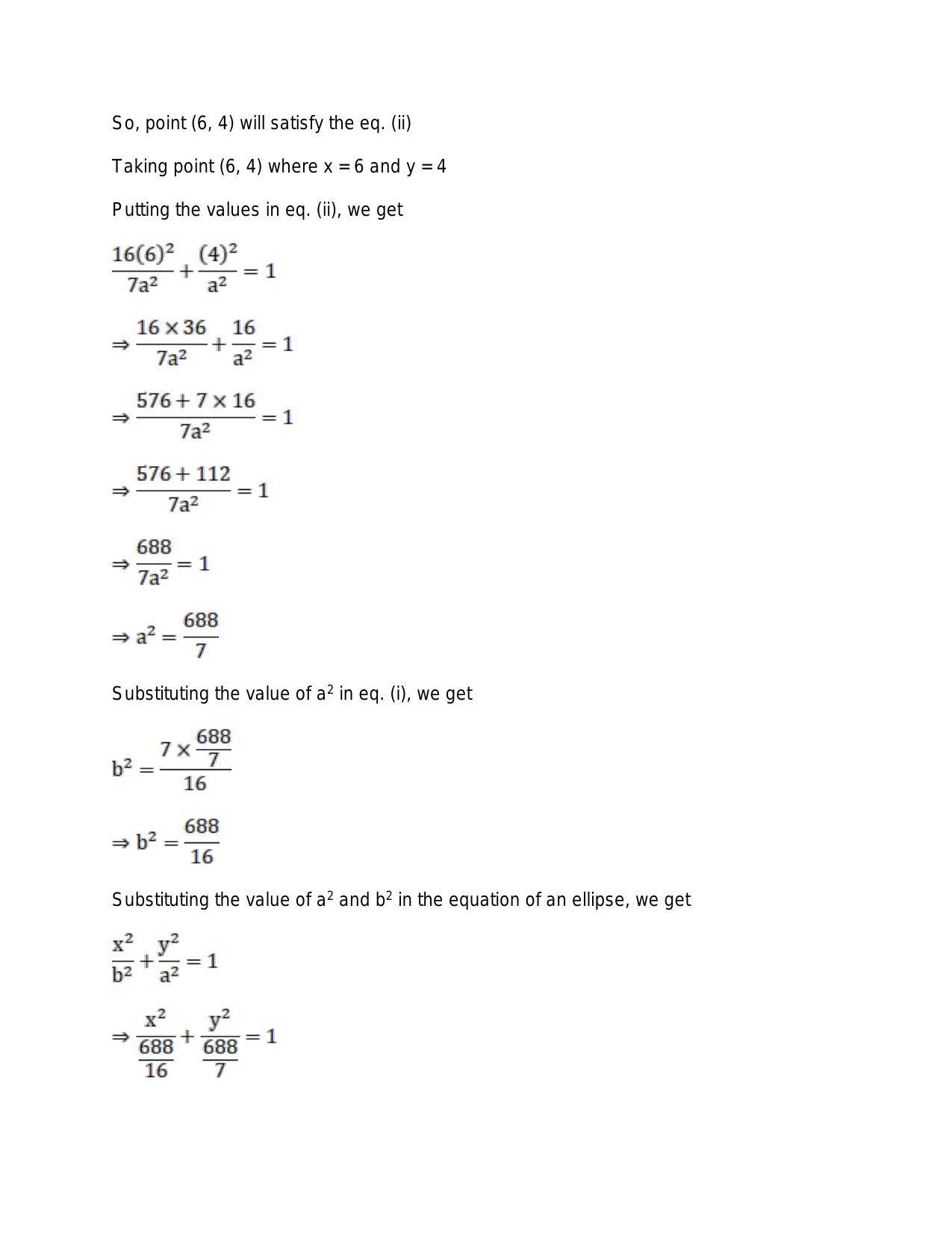 Chapter 23: Ellipse: RS Aggarwal Class 11 Solutions  - Page 50
