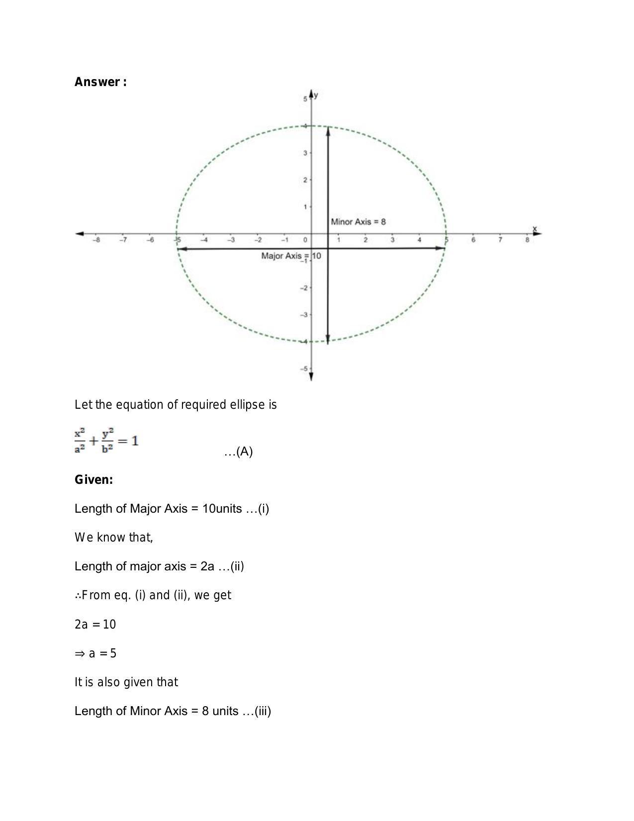 Chapter 23: Ellipse: RS Aggarwal Class 11 Solutions  - Page 54