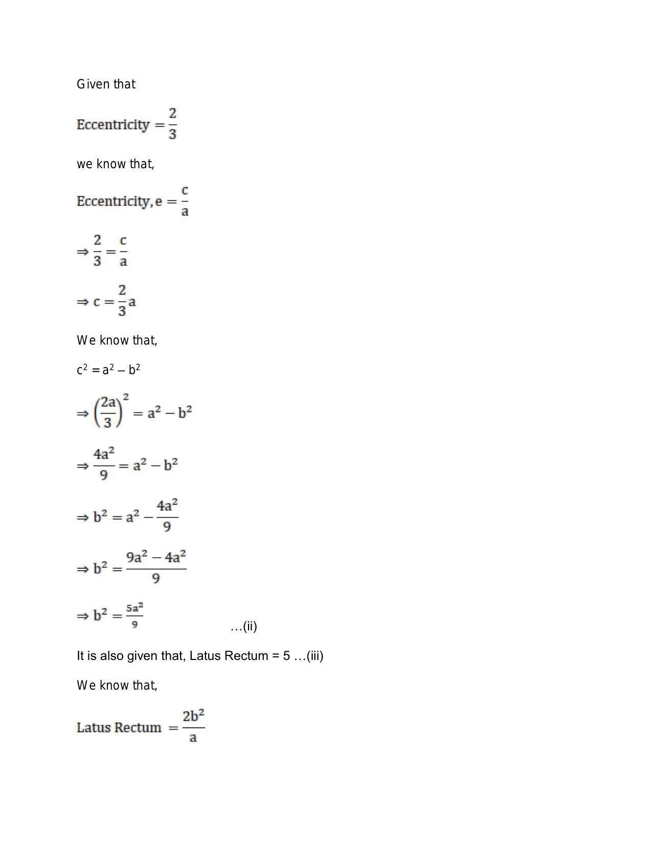 Chapter 23: Ellipse: RS Aggarwal Class 11 Solutions  - Page 56