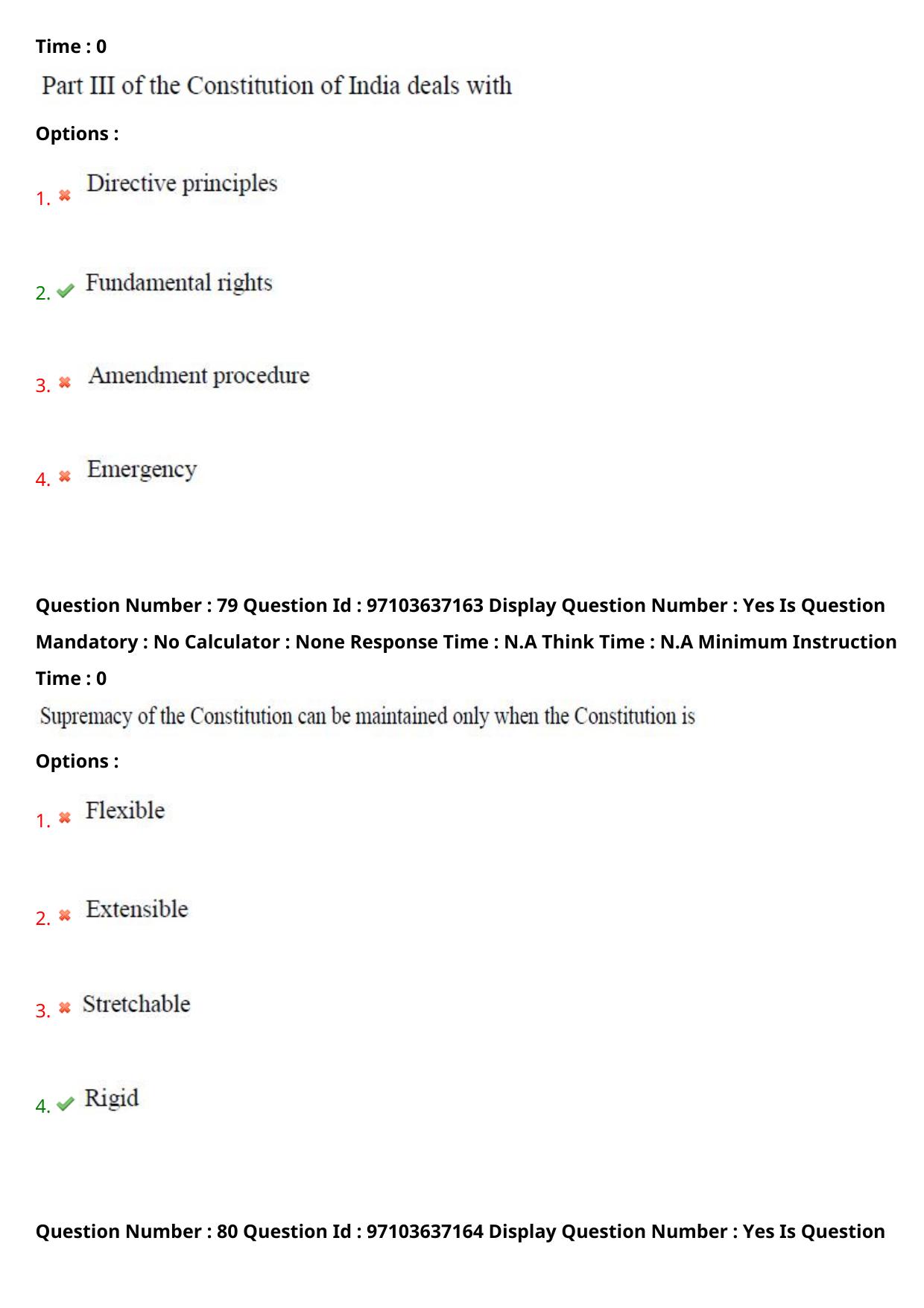 AP RCET 2024 Law Question Paper (04-05-2024 (Saturday) Session-II) - Page 49