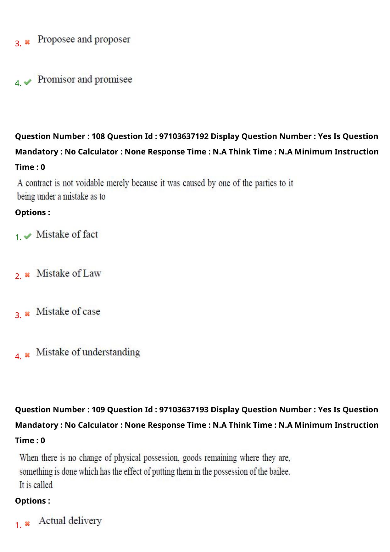 AP RCET 2024 Law Question Paper (04-05-2024 (Saturday) Session-II) - Page 64